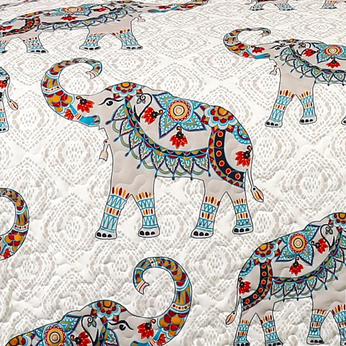 Hati Elephants Throw Sherpa - Image 10