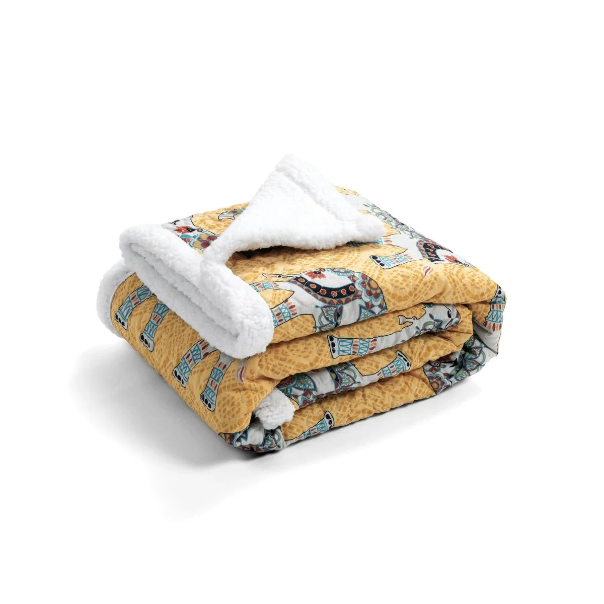 Hati Elephants Throw Sherpa - Image 12