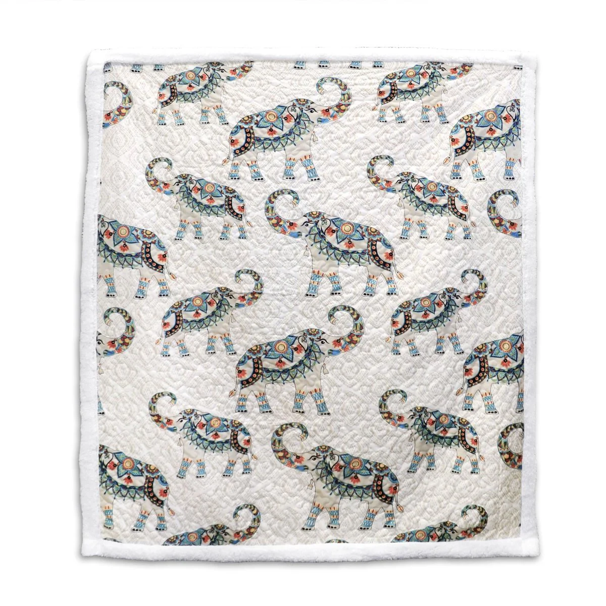 Hati Elephants Throw Sherpa - Image 7