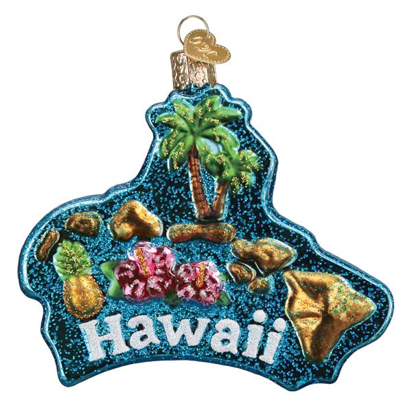 Hawaiian Islands Ornament by Old World Christmas - Image 3
