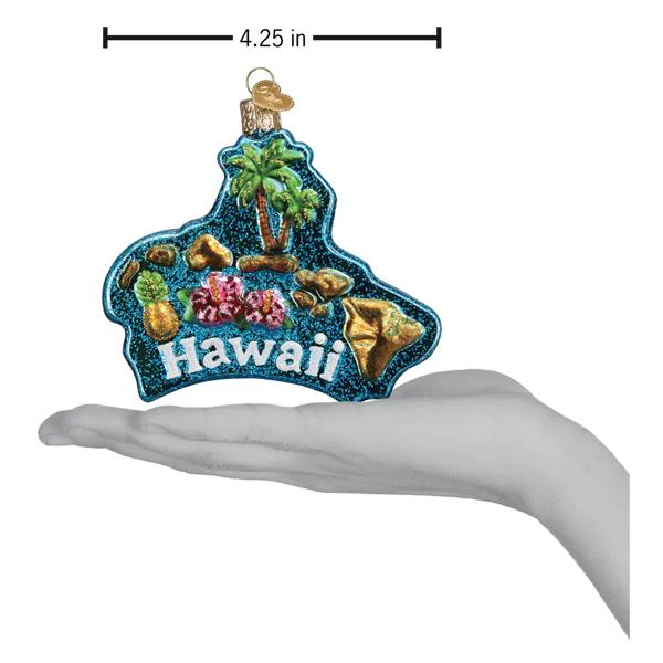 Hawaiian Islands Ornament by Old World Christmas - Image 6