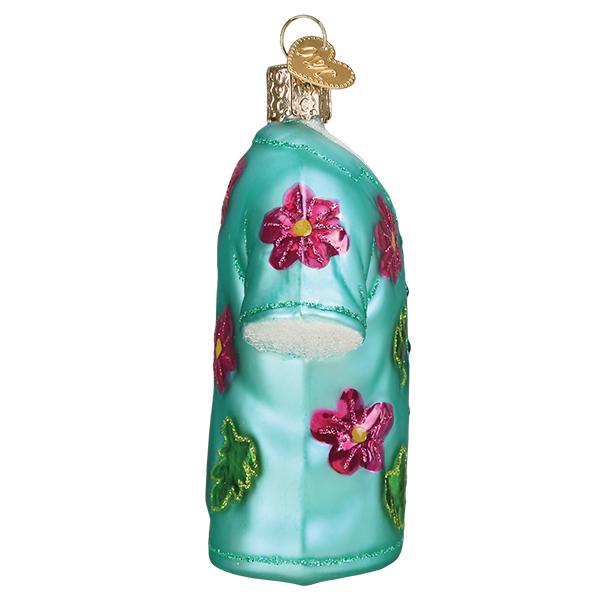 Hawaiian Shirt Christmas Ornament - Image 4