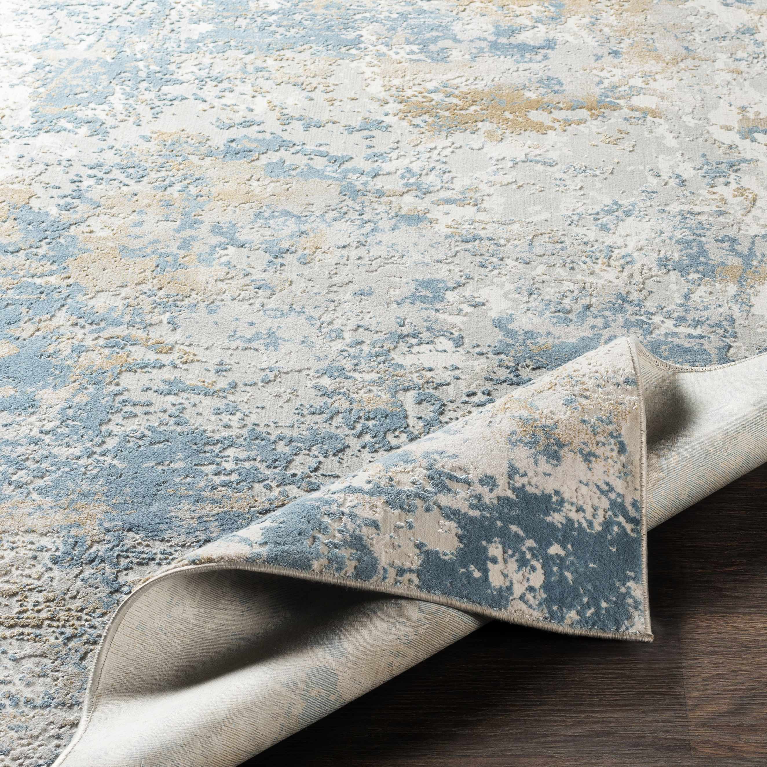 Hawes Faux Silk Rug - Clearance - Image 8