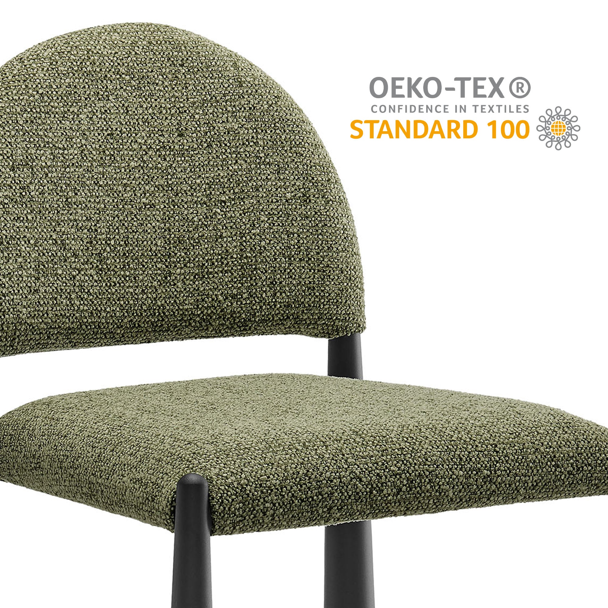 Hayley Upholstered Fabric Dining Side Chair by Modway - Image 21