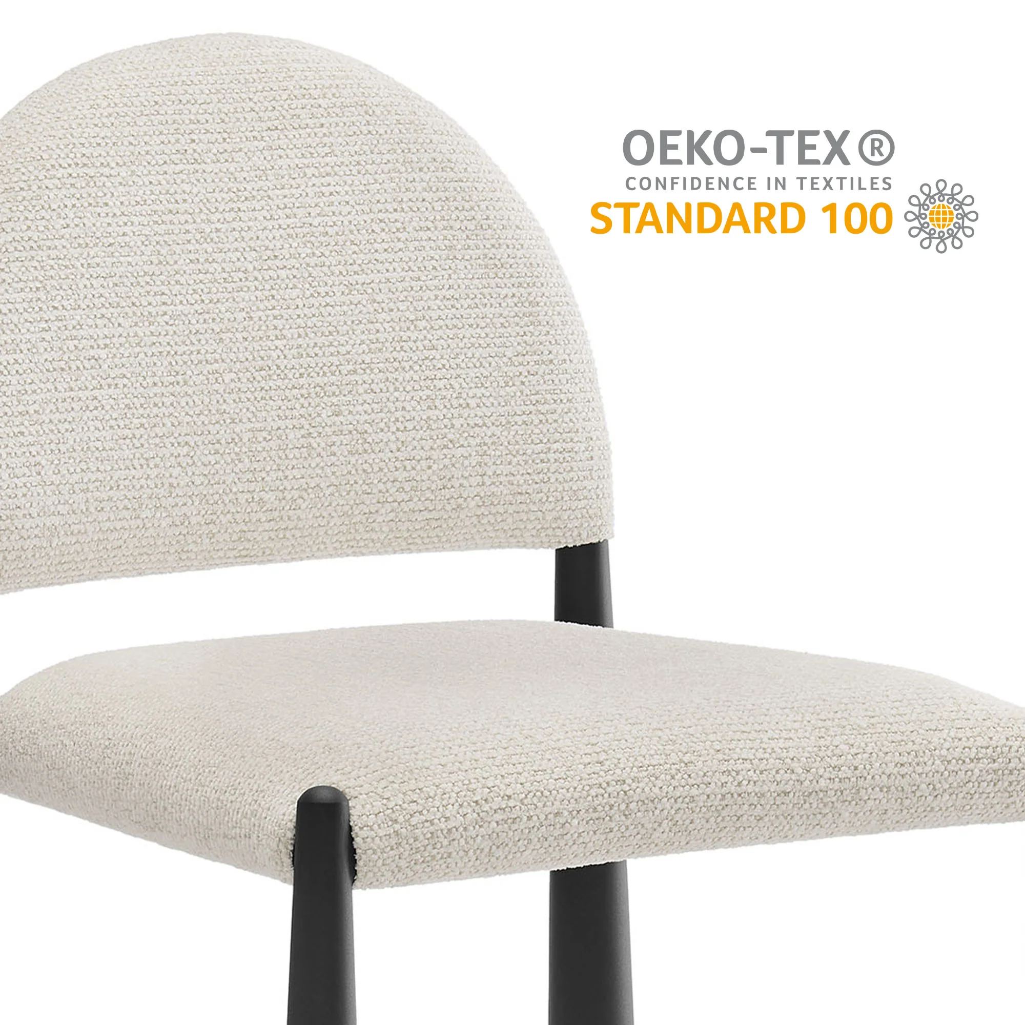 Hayley Upholstered Fabric Dining Side Chair by Modway - Image 26