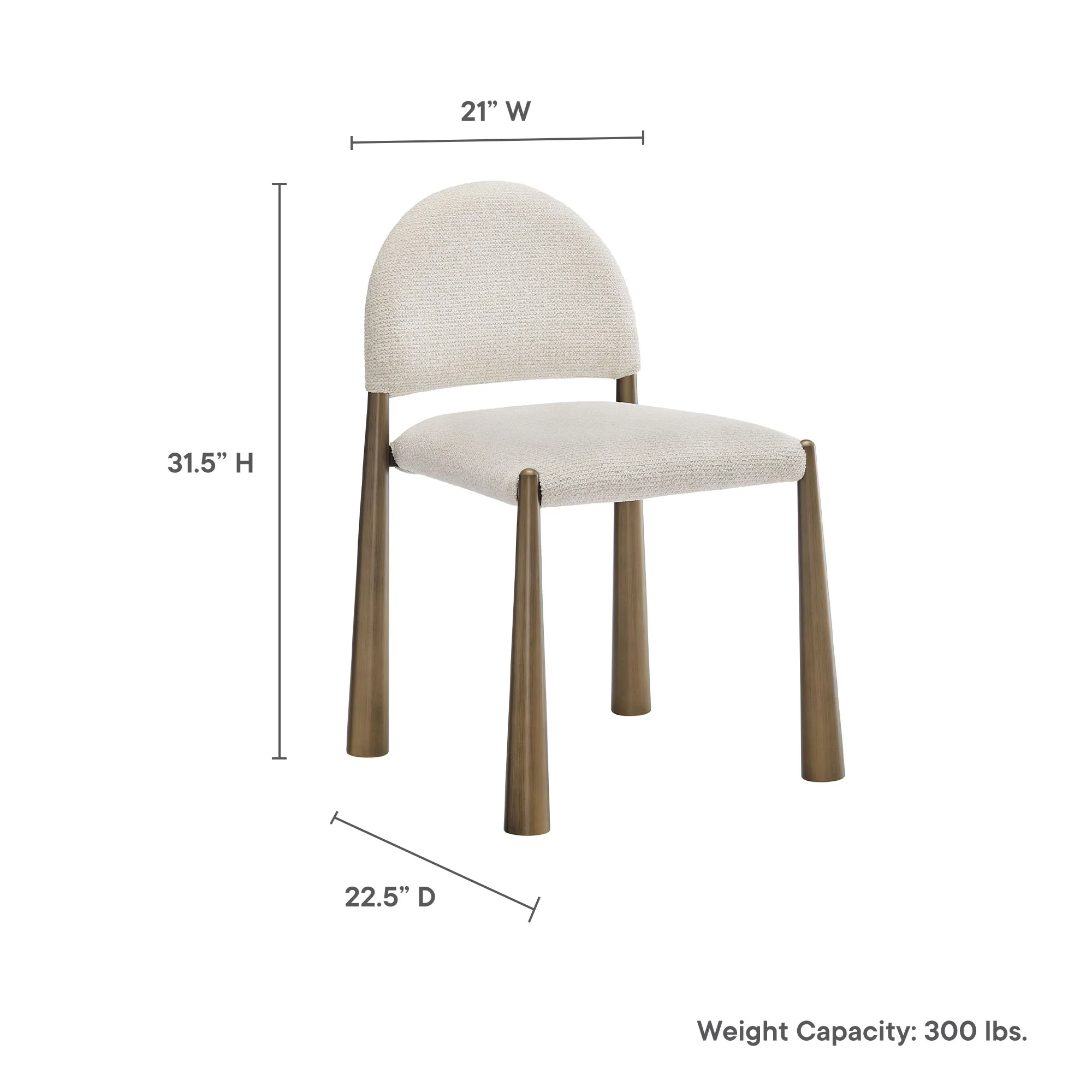 Hayley Upholstered Fabric Dining Side Chair by Modway - Image 31