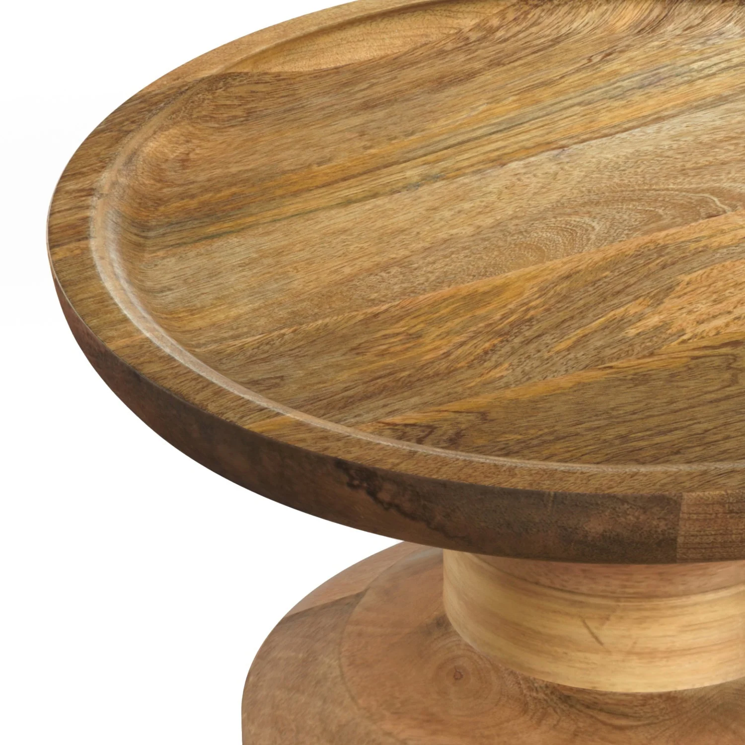 Haynes Solid Mango Accent Table in Natural - Image 2