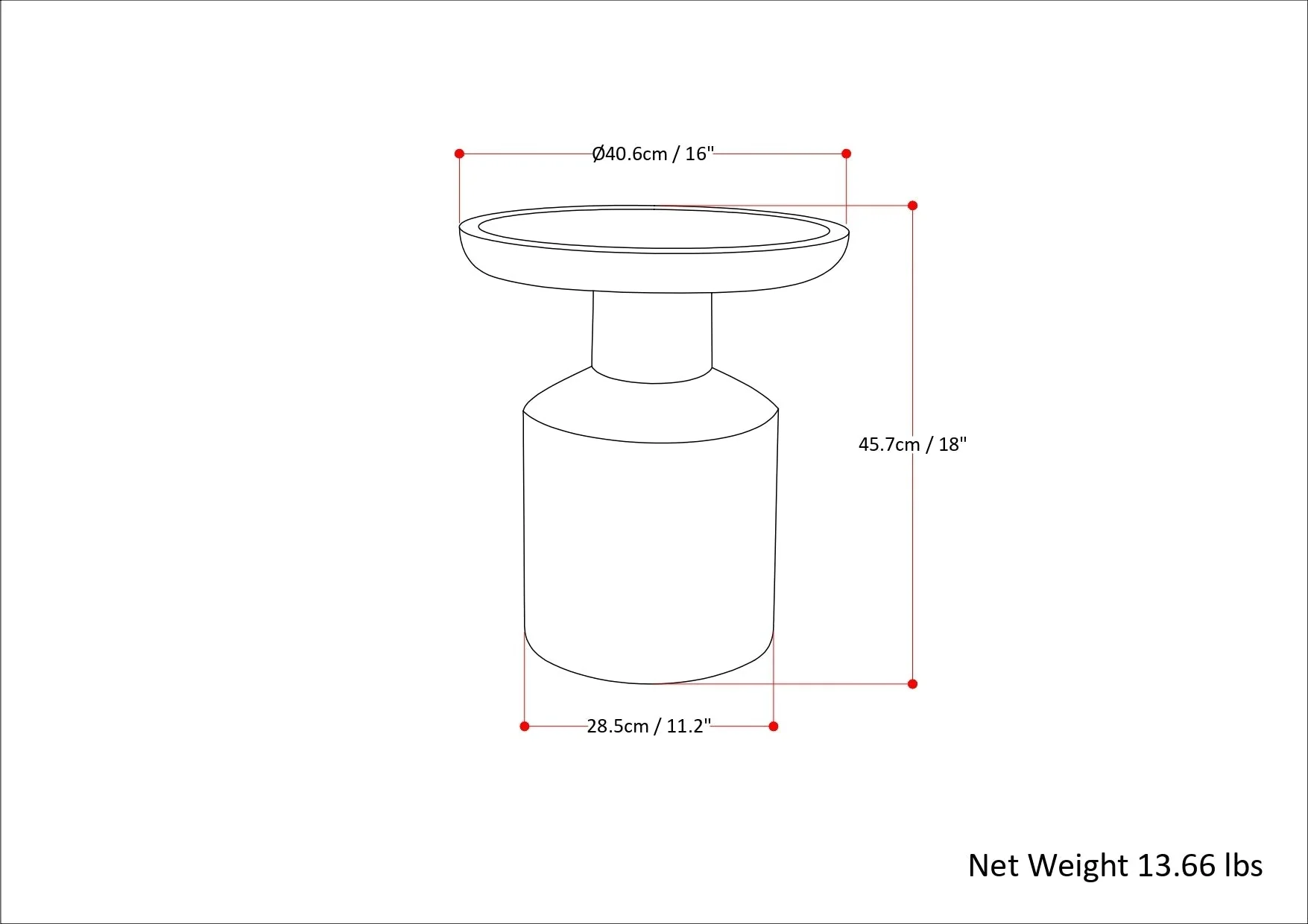 Haynes Solid Mango Accent Table in Natural - Image 7