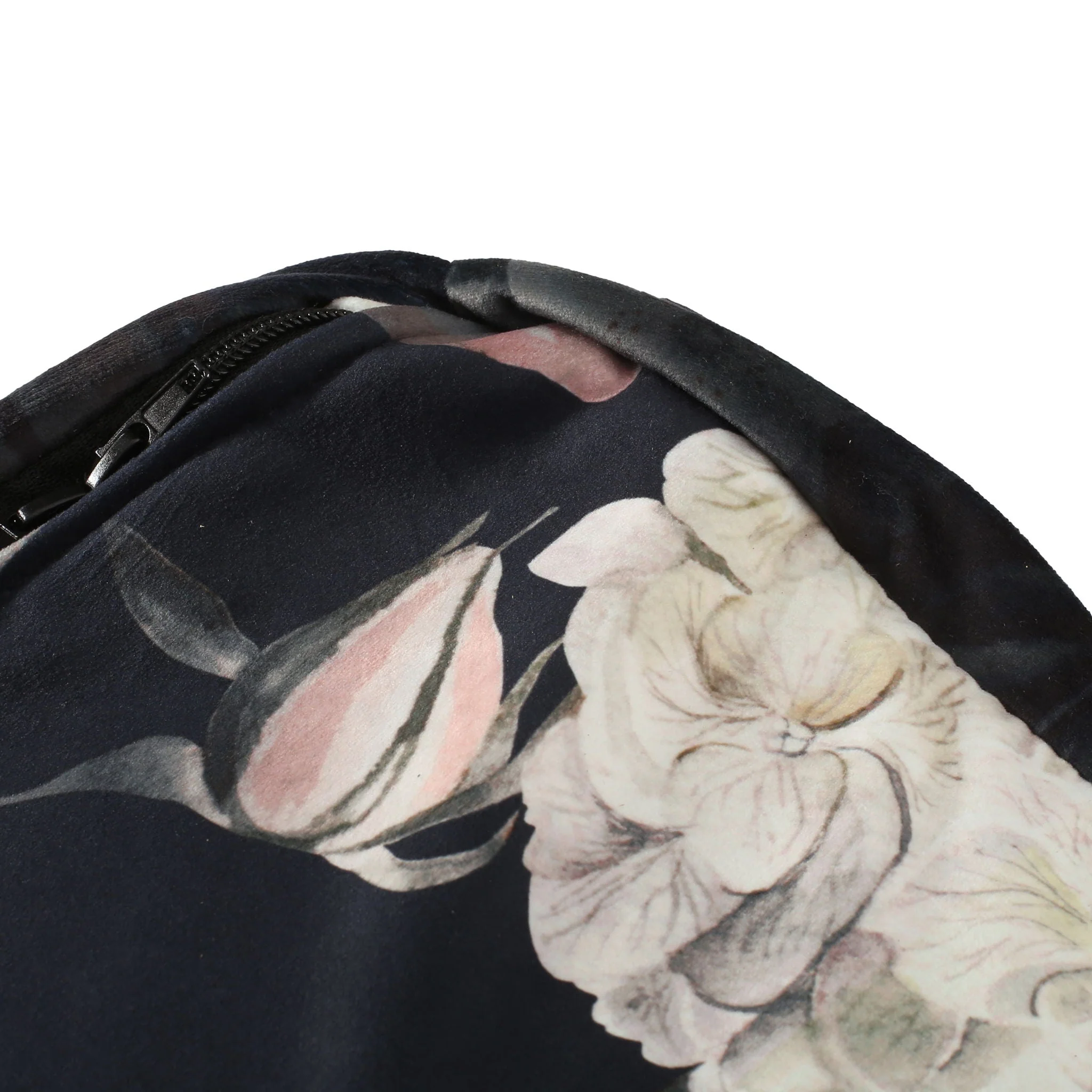 Hazel - Large Square Pouf With Flower Print - Image 7
