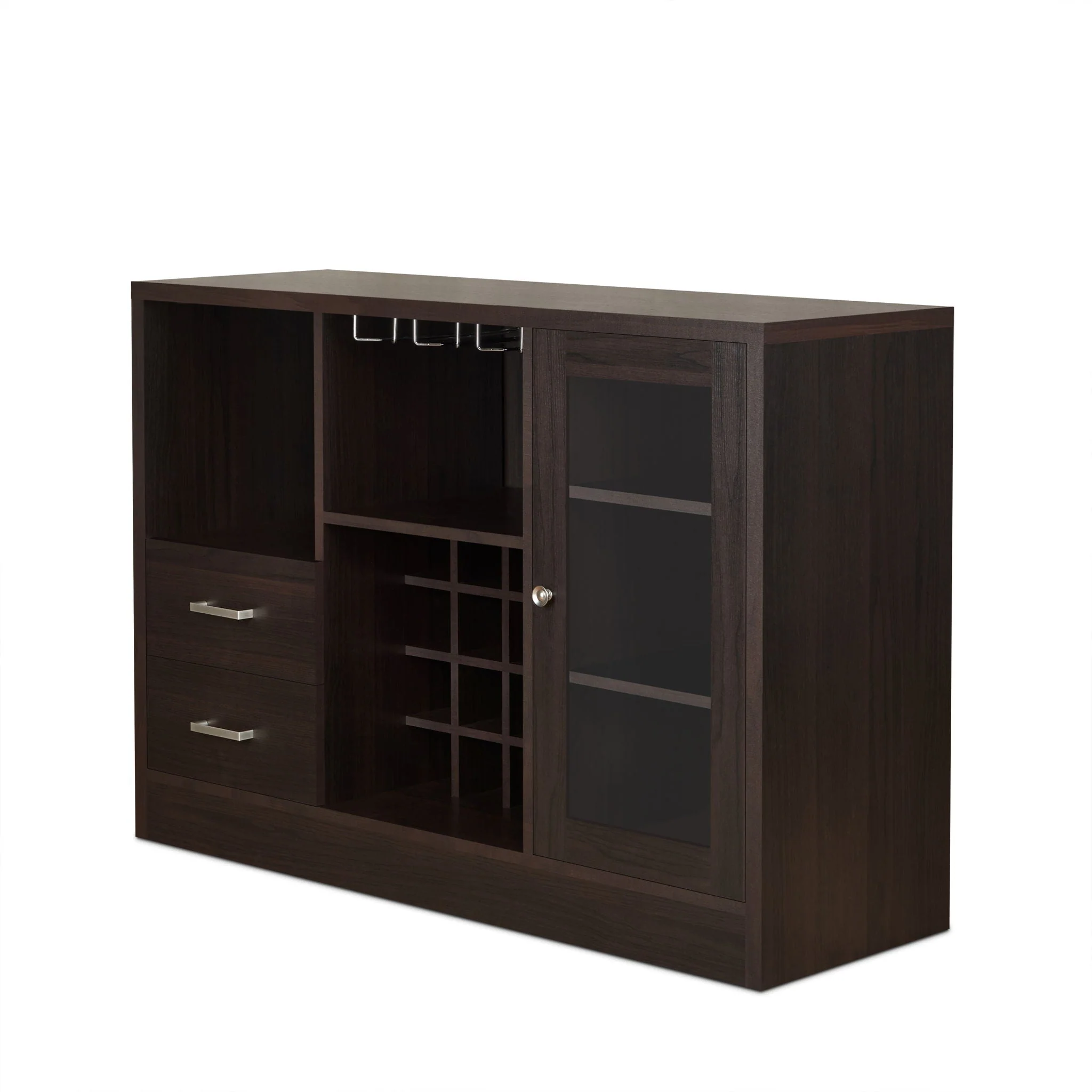 Hazen - Wine Cabinet III - Espresso - Image 3