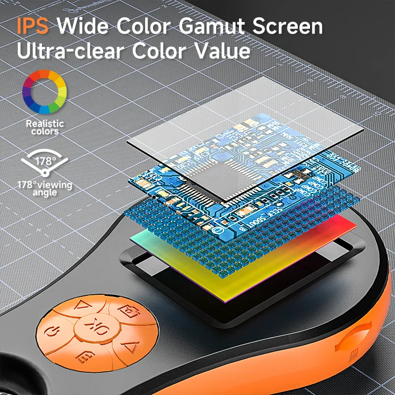 HD 1080P Digital Microscope Magnifier 2 Inch IPS Screen for PCB Repair - Image 3