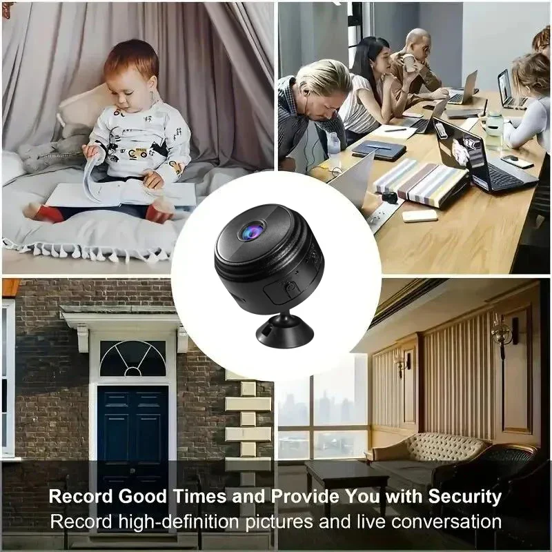 HD WiFi Security Camera Wireless Smart Home Surveillance Video Monitor - Image 3