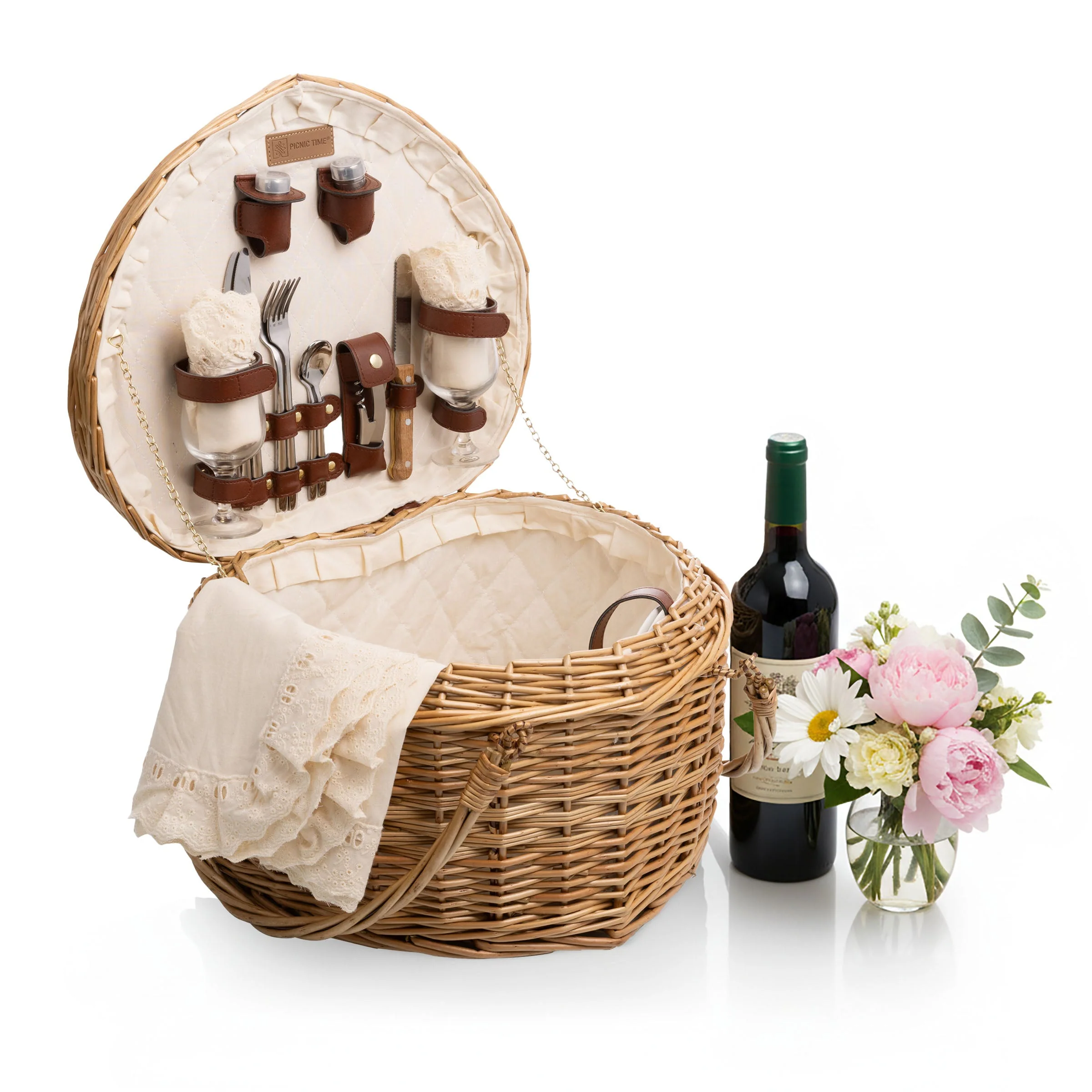 Heart Picnic Basket - Image 26