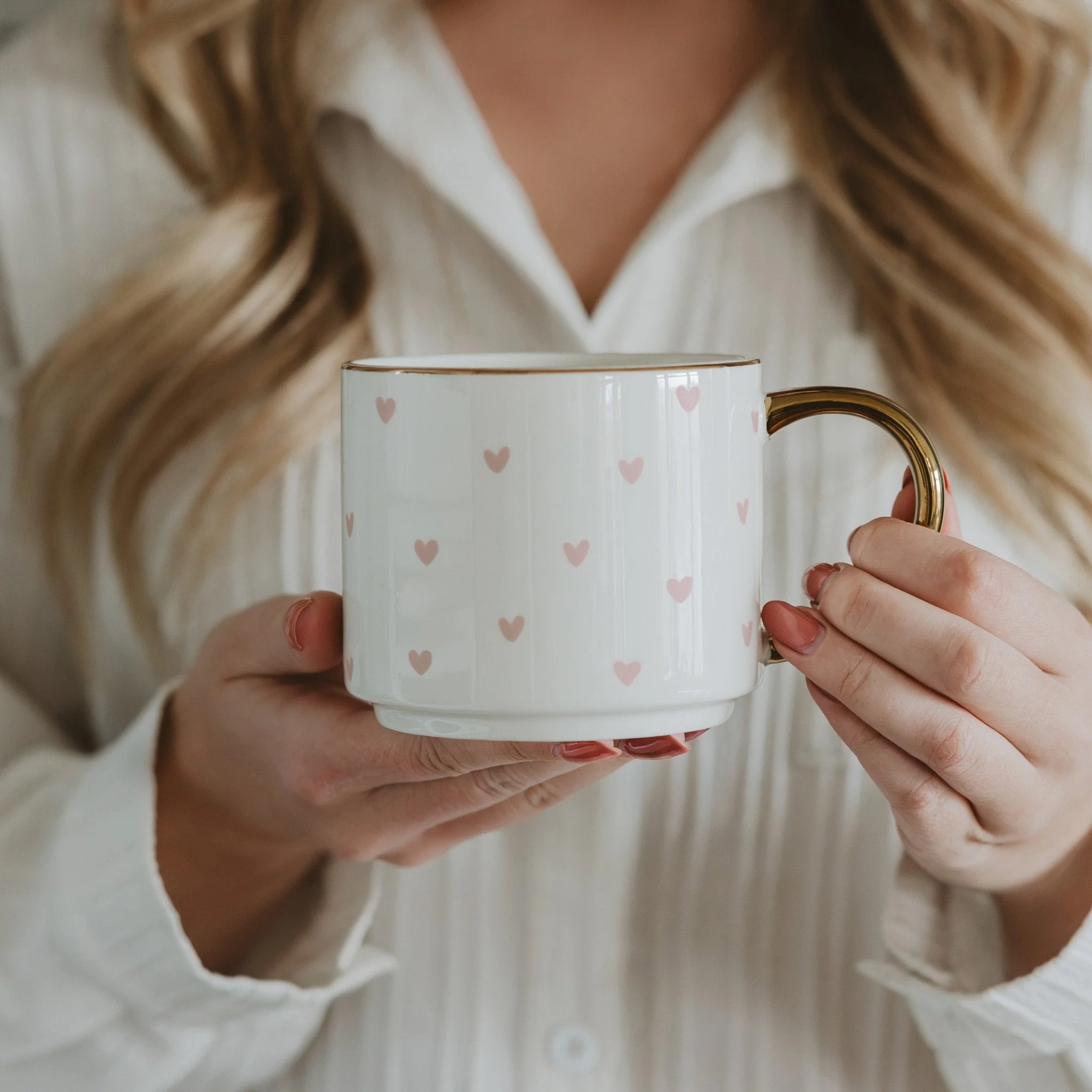 Hearts 14oz. Coffee Mug - Image 4