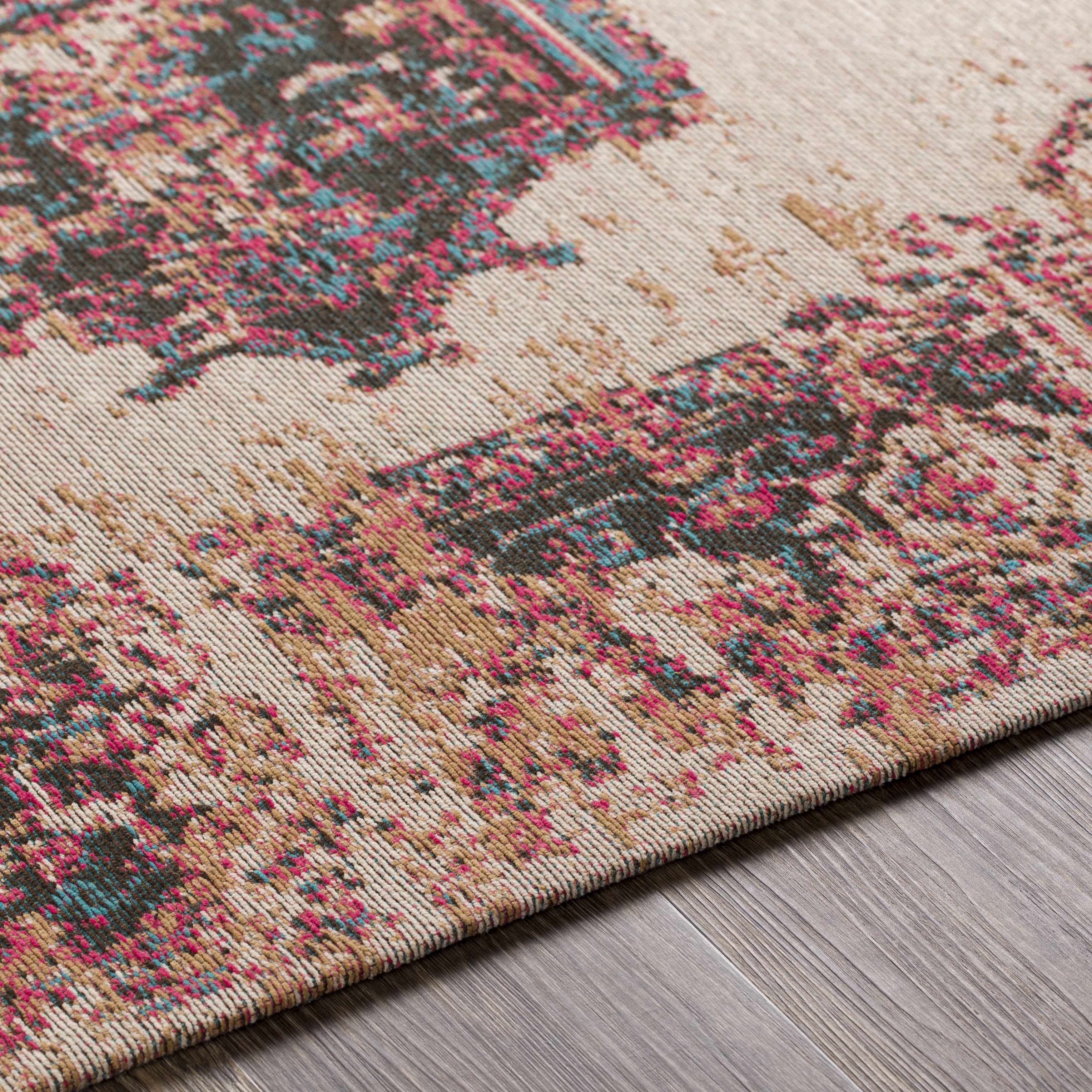 Heaton Red Medallion Area Rug - Clearance - Image 6