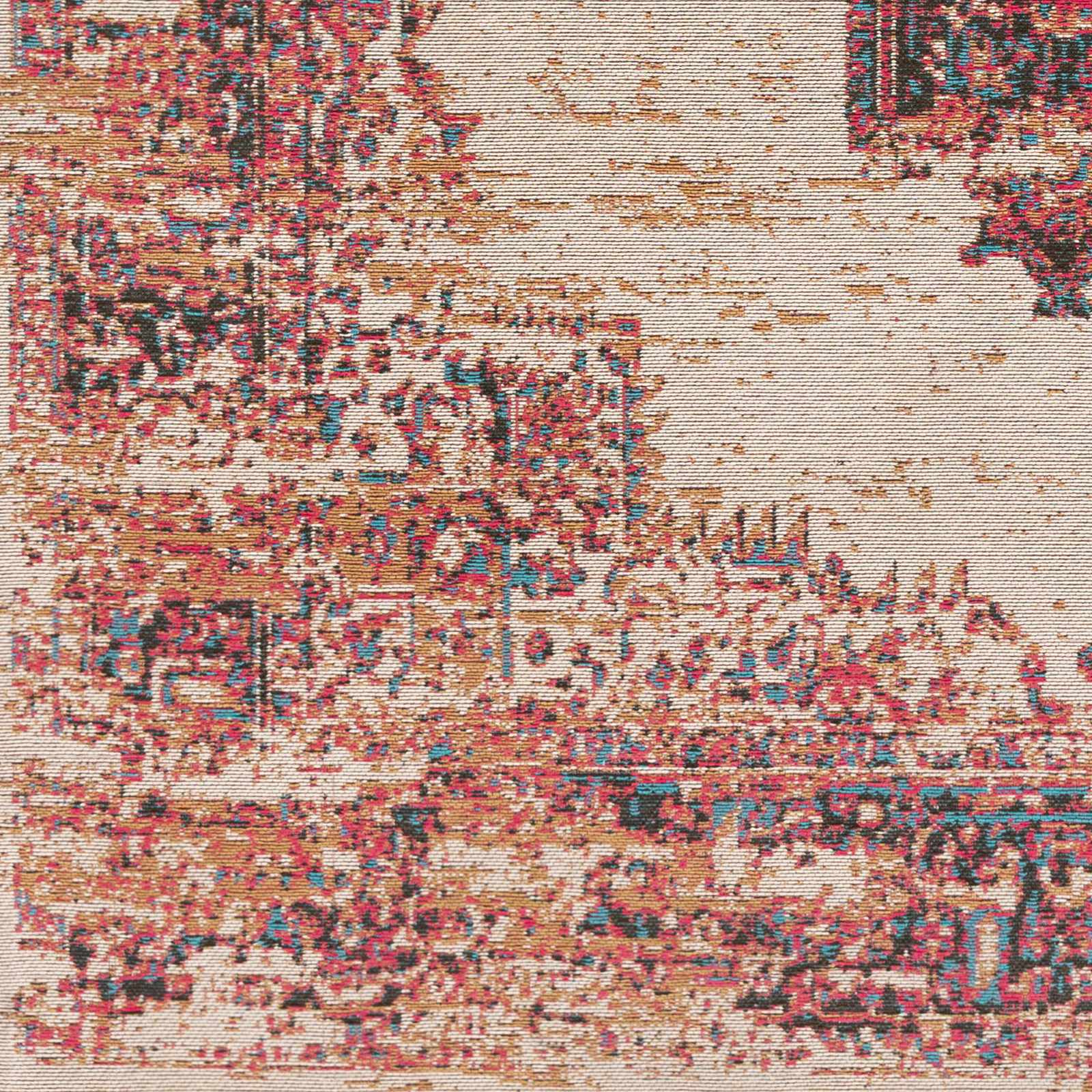 Heaton Red Medallion Area Rug - Clearance - Image 7