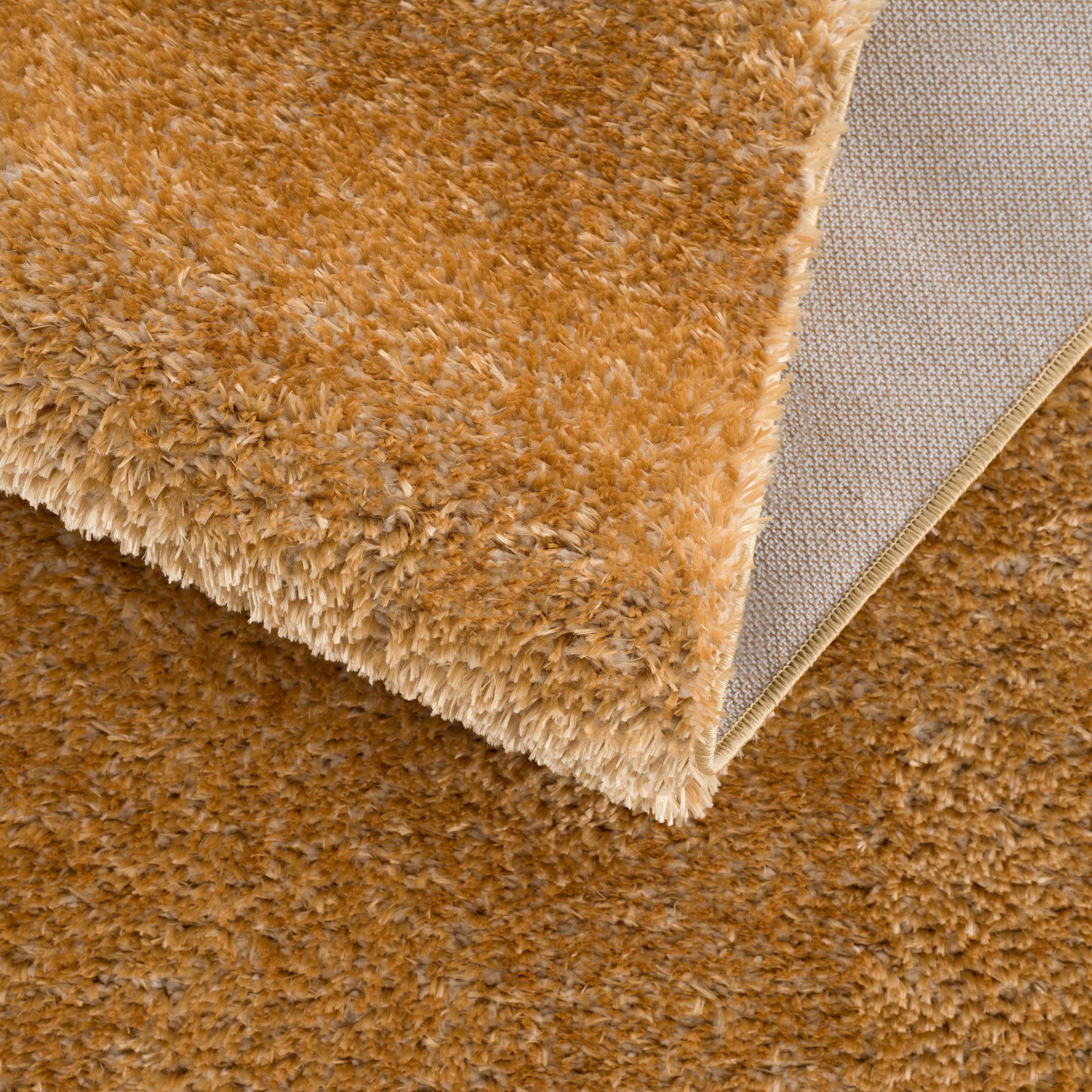 Heavenly Solid Mustard Plush Rug - Clearance - Image 13