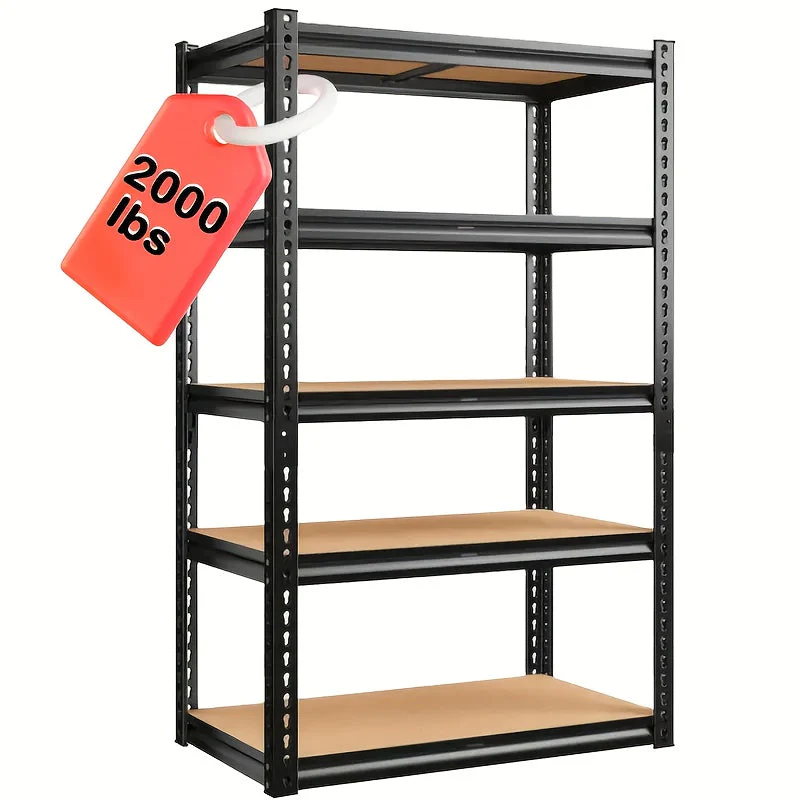Heavy Duty Garage Shelving Unit Moktan Sabai 5 Tier Metal Storage Rack 2000lb