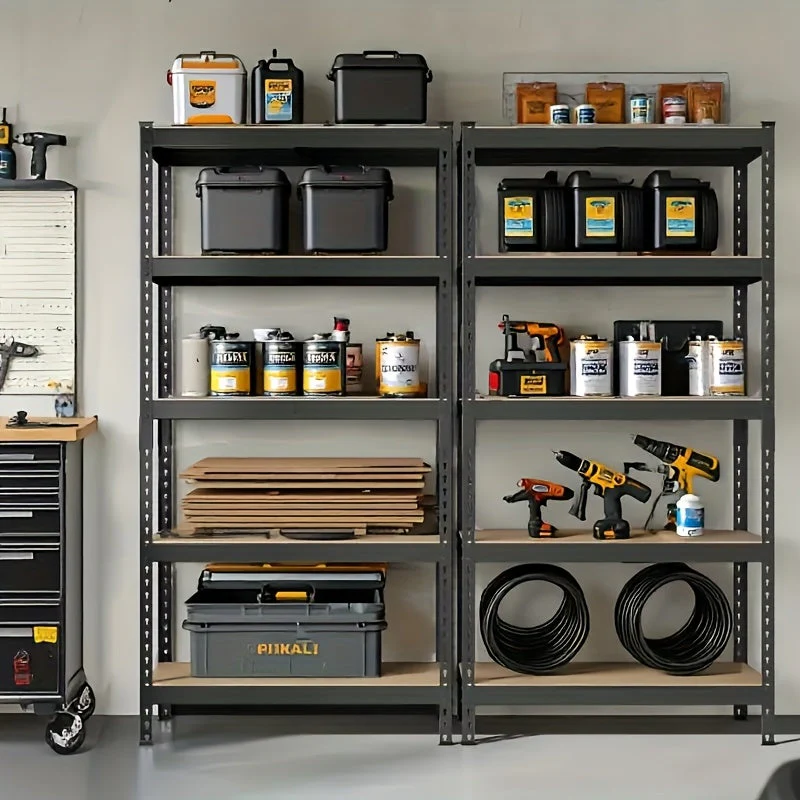 Heavy Duty Garage Shelving Unit Moktan Sabai 5 Tier Metal Storage Rack 2000lb - Image 5