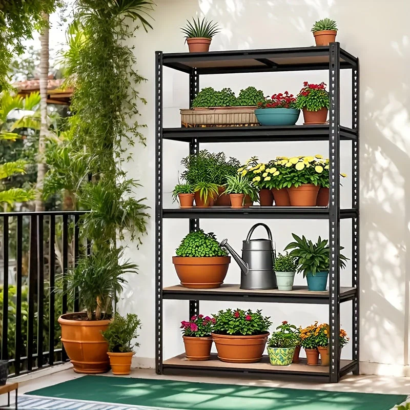 Heavy Duty Garage Shelving Unit Moktan Sabai 5 Tier Metal Storage Rack 2000lb - Image 7