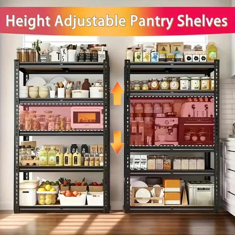 Heavy Duty Garage Shelving Unit Moktan Sabai 5 Tier Metal Storage Rack 2000lb - Image 8