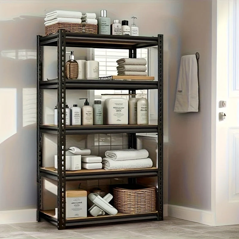 Heavy Duty Garage Shelving Unit Moktan Sabai 5 Tier Metal Storage Rack 2000lb - Image 9