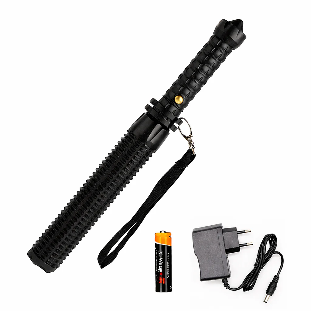 Heavy-Duty Telescopic LED Flashlight with Zoom Beam – Compact Utility Tool - Image 7