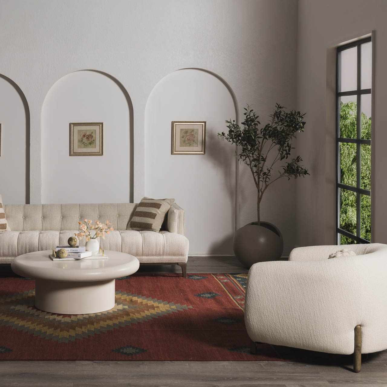 Hedon Wool Area Rug - Image 3