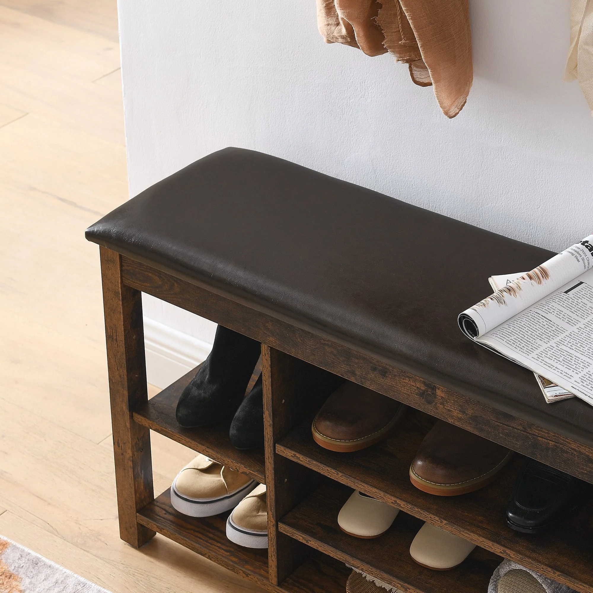 Height-Adjustable Shoe-Changing Bench - Image 4