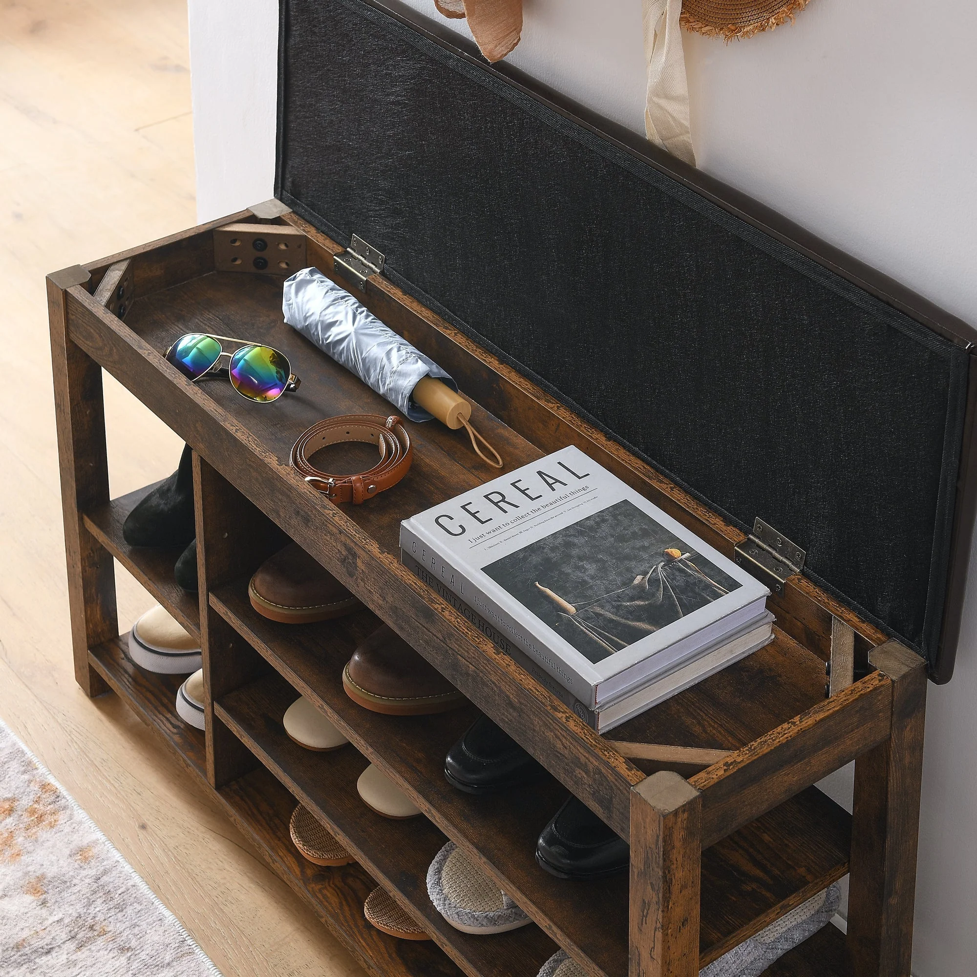 Height-Adjustable Shoe-Changing Bench - Image 7