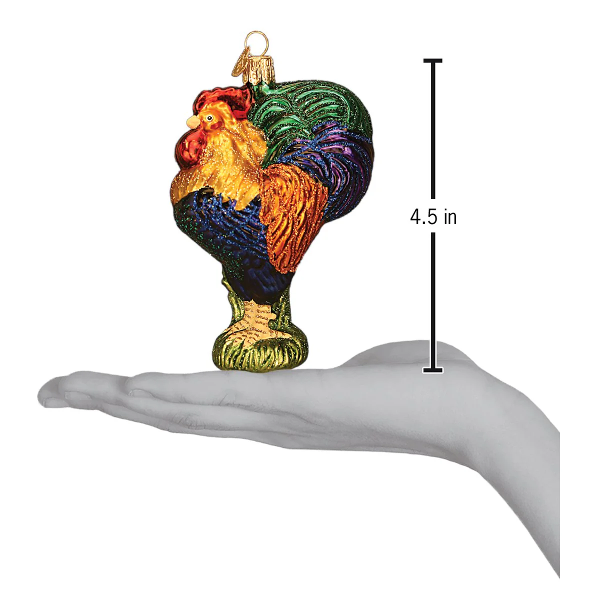 Heirloom Rooster Ornament - Image 4