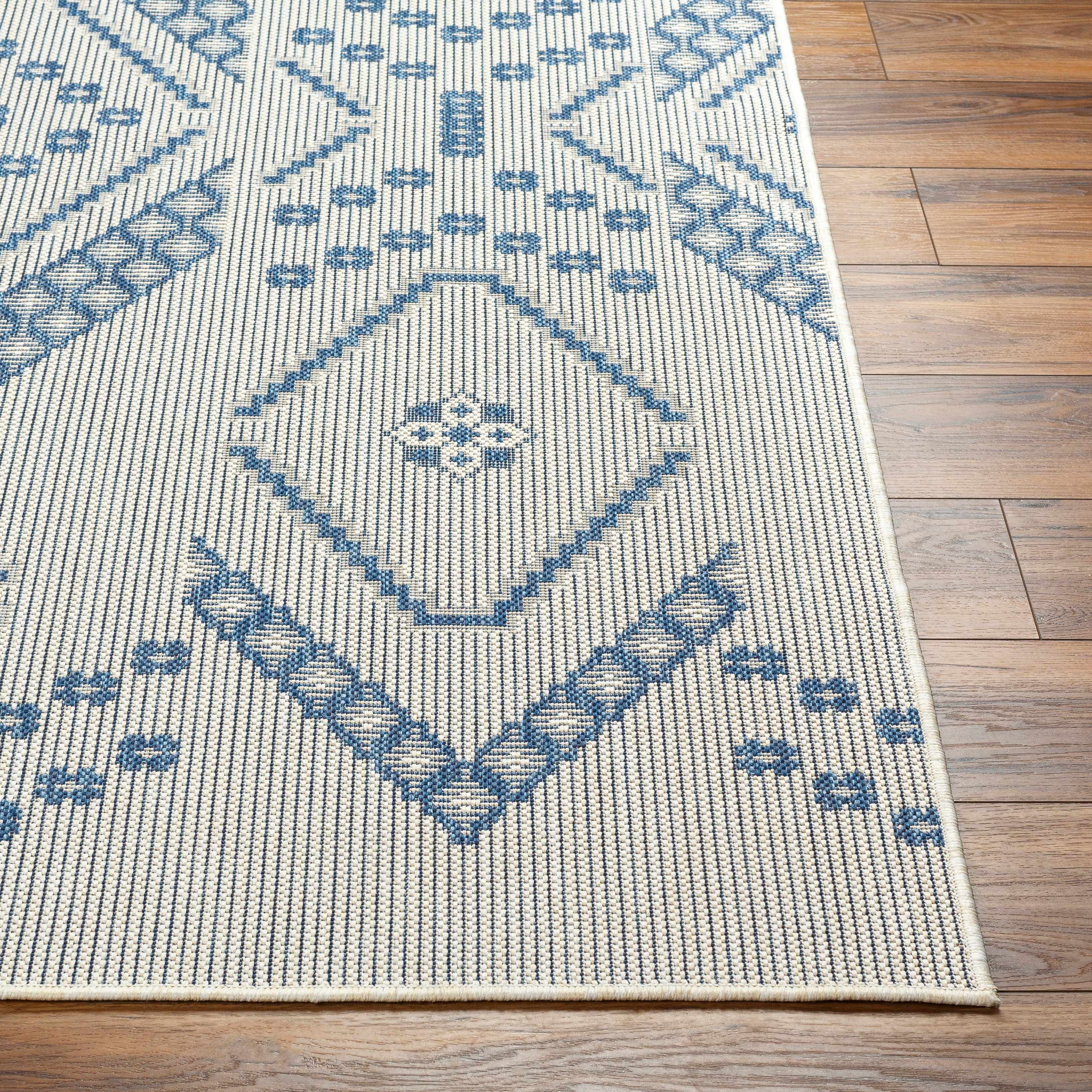 Helga Blue Area Rug - Clearance - Image 3