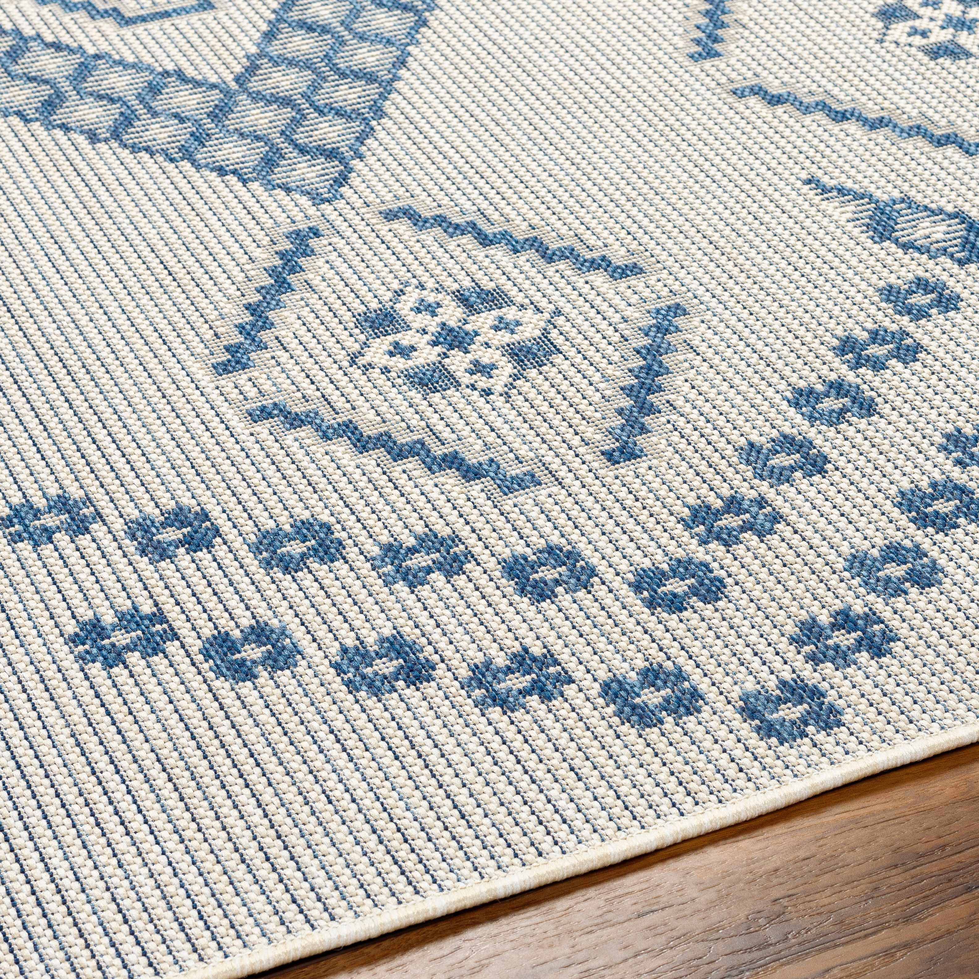 Helga Blue Area Rug - Clearance - Image 6
