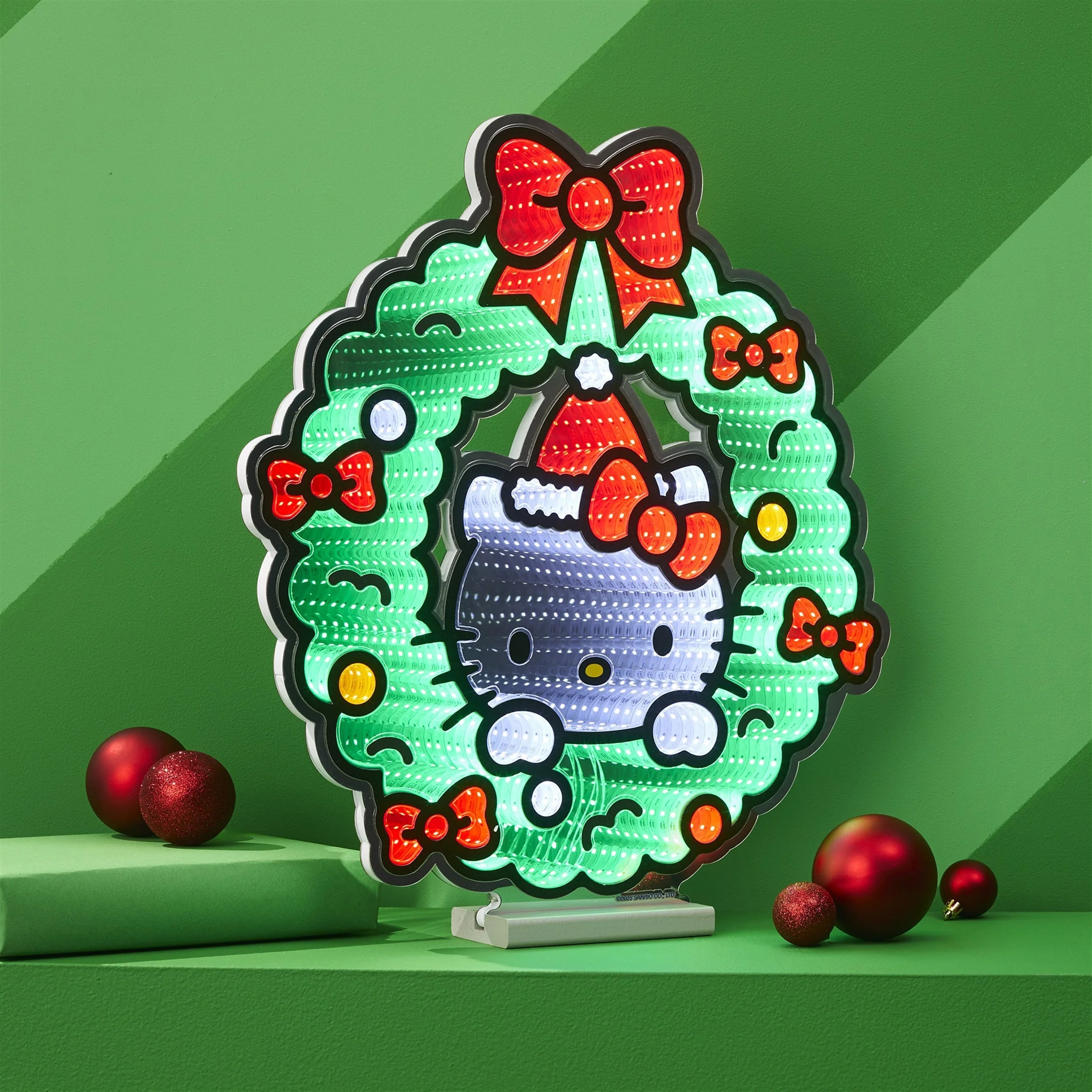 Hello Kitty®?  Wreath Ekkolight 20”H - Image 2