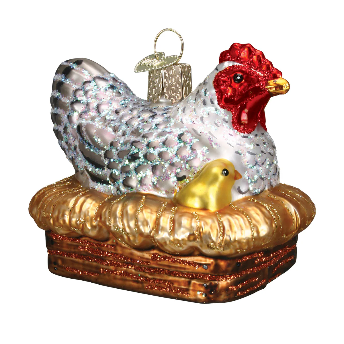 Hen On Nest Ornament - Image 3