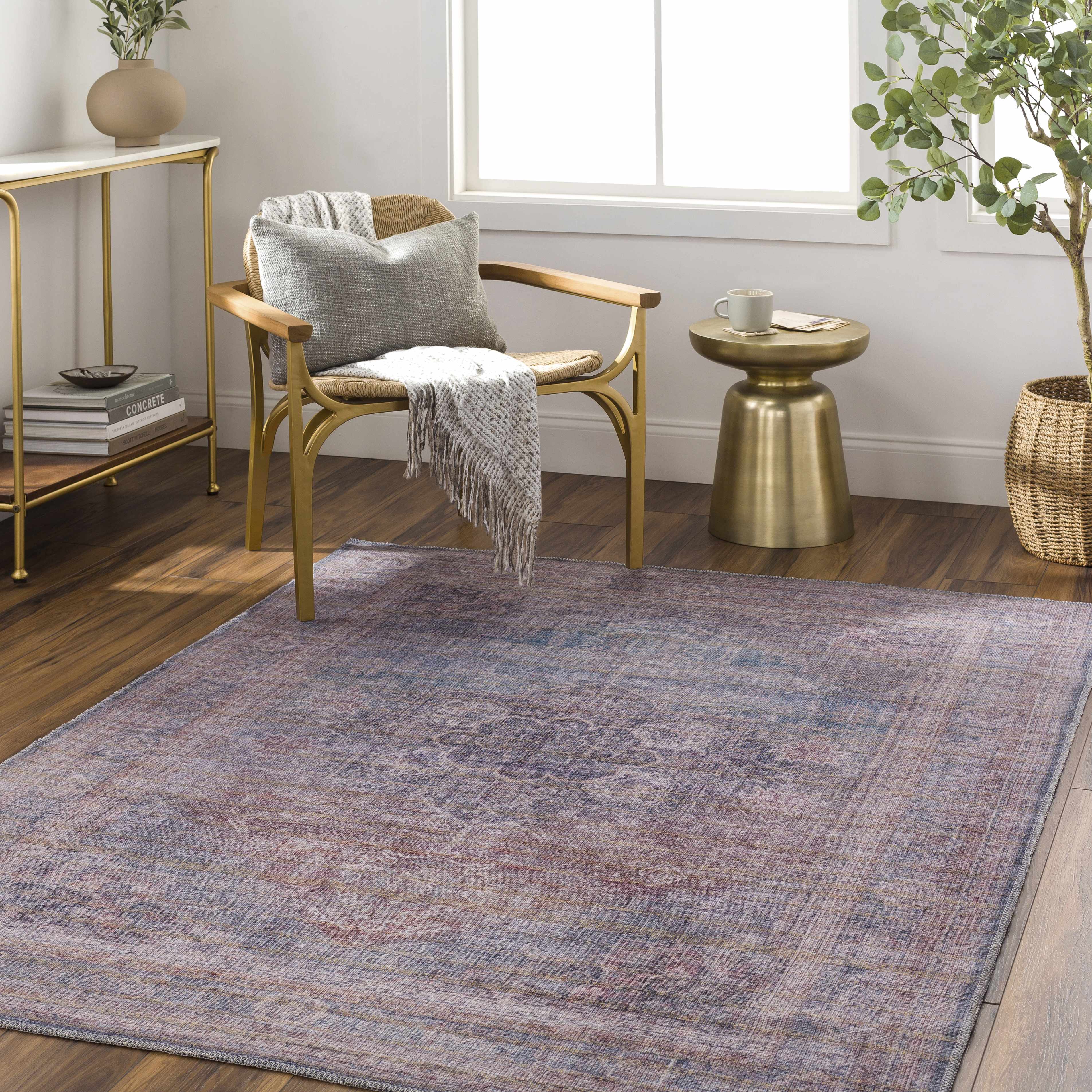 Hennenman Washable Printed Jute Rug - Clearance - Image 2