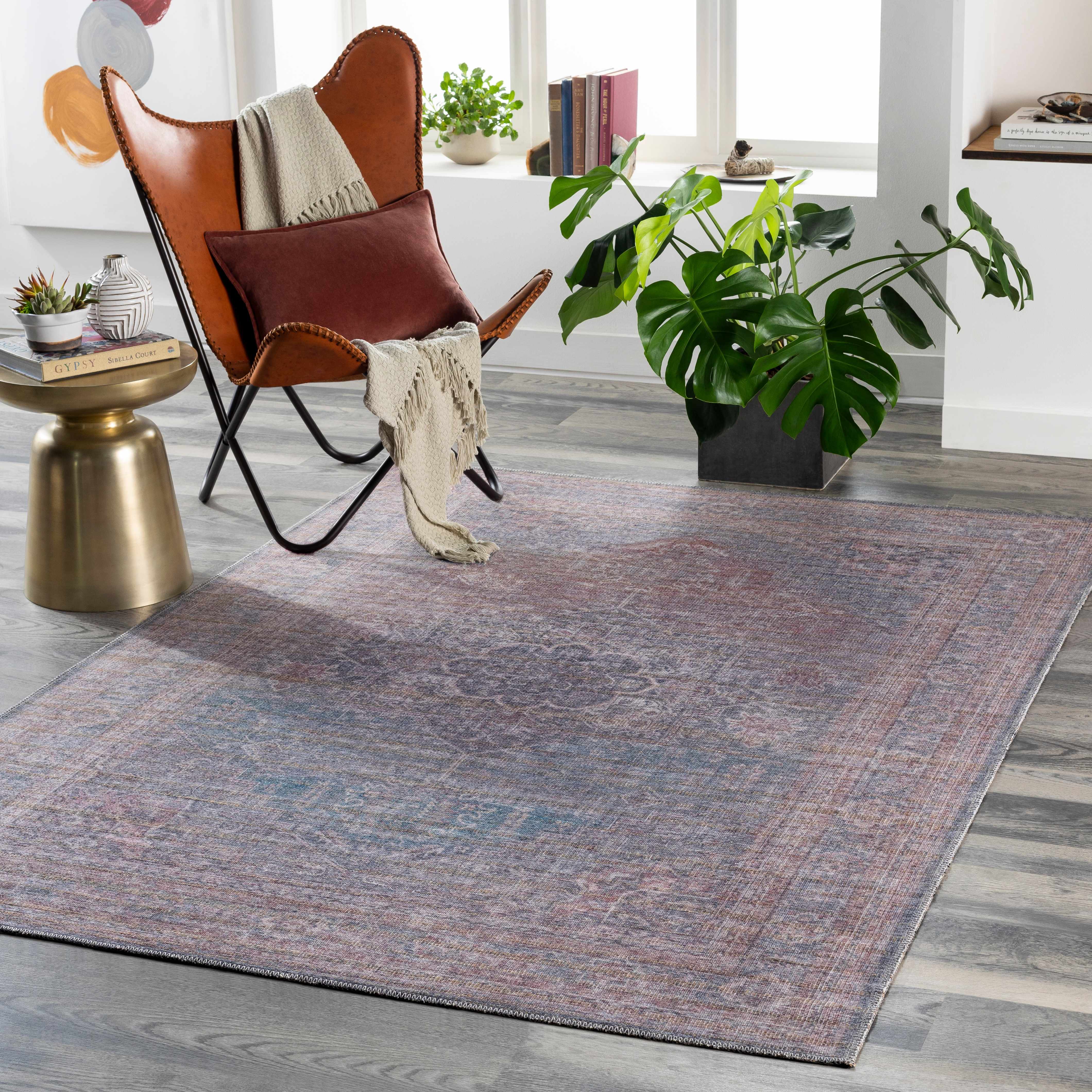 Hennenman Washable Printed Jute Rug - Clearance - Image 4