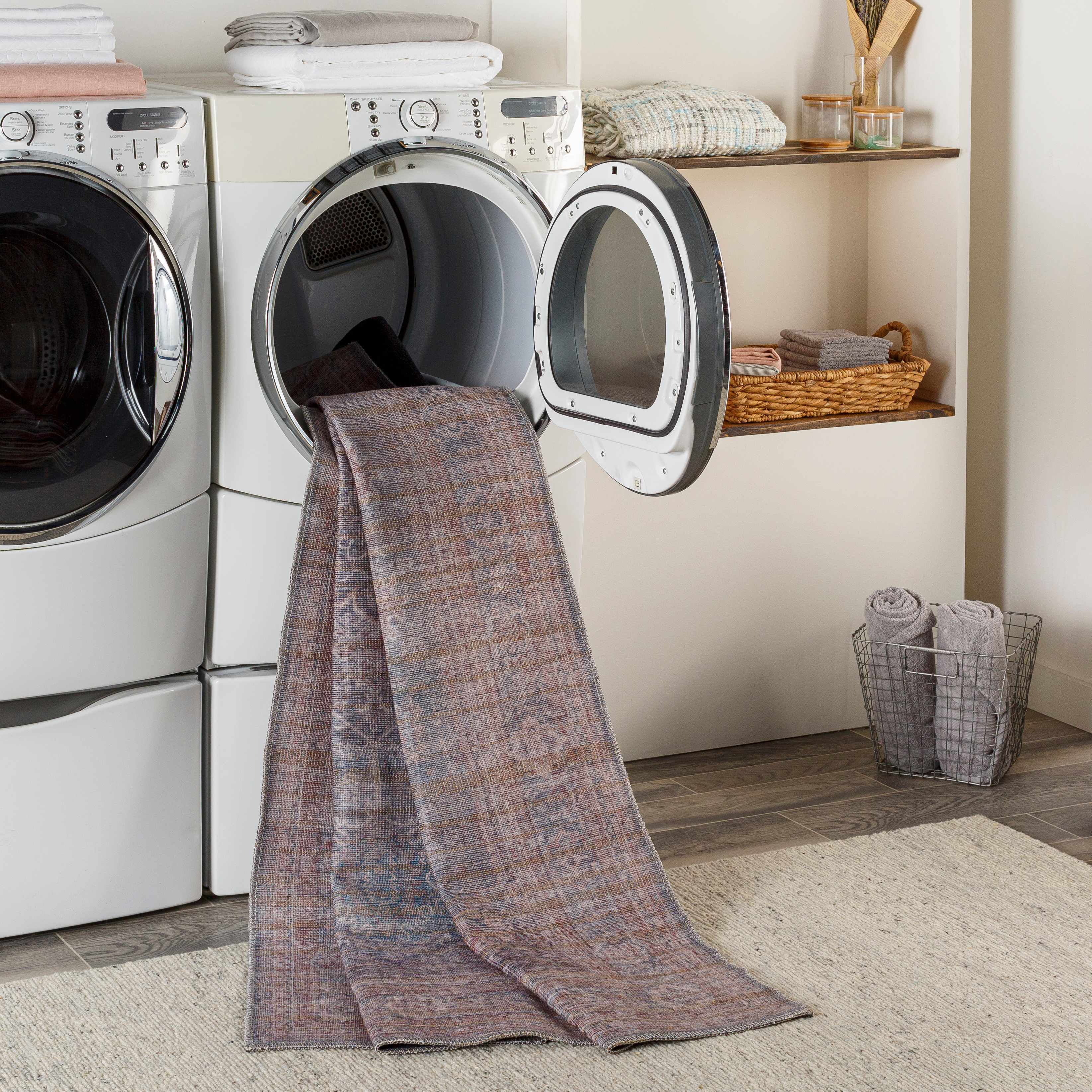 Hennenman Washable Printed Jute Rug - Clearance - Image 9