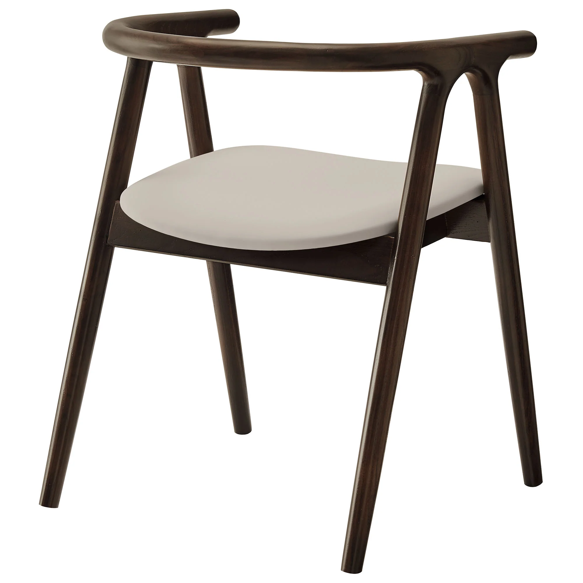 Henry Vegan Leather and Wood Dining Chair by Modway - Image 10