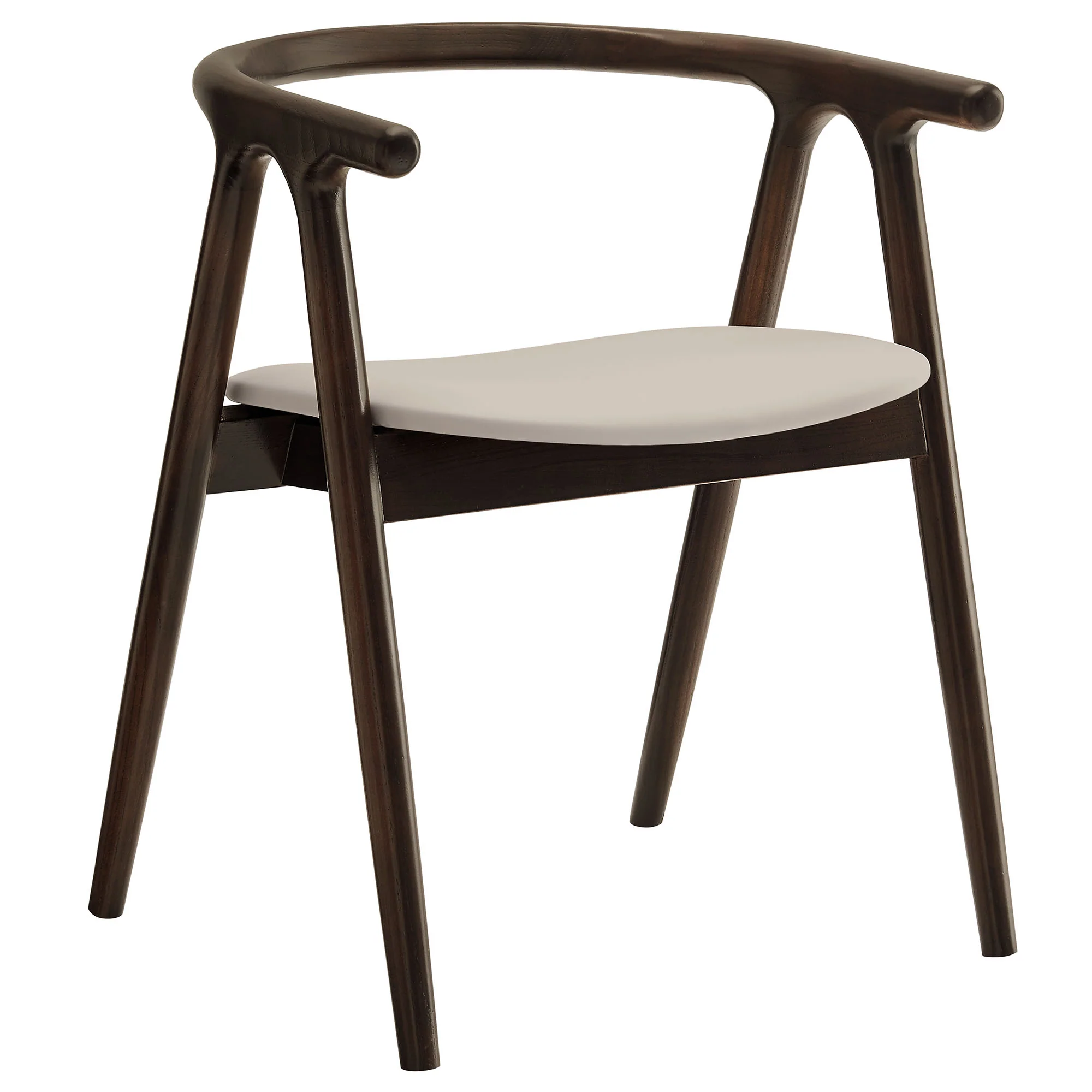 Henry Vegan Leather and Wood Dining Chair by Modway - Image 14