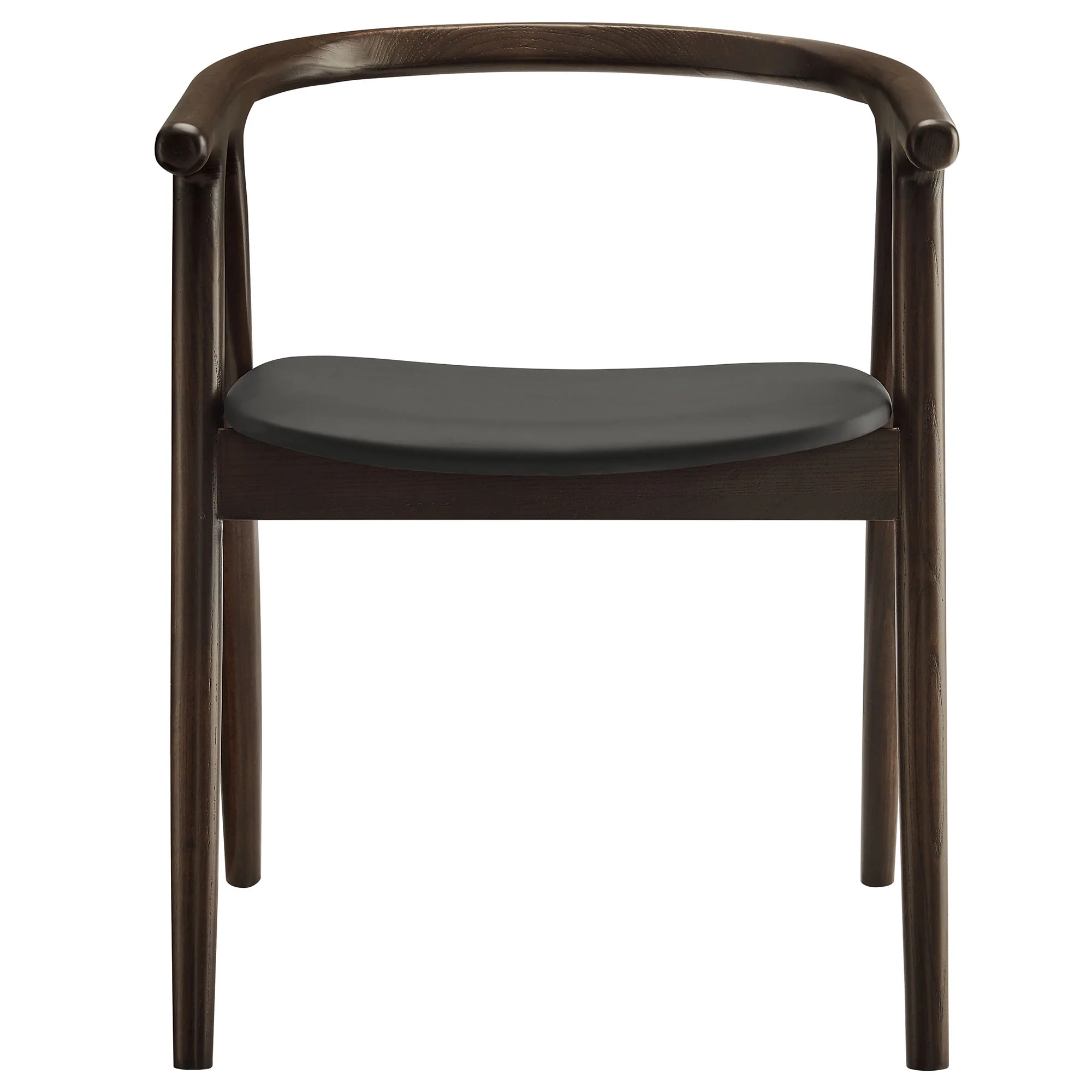 Henry Vegan Leather and Wood Dining Chair by Modway - Image 6