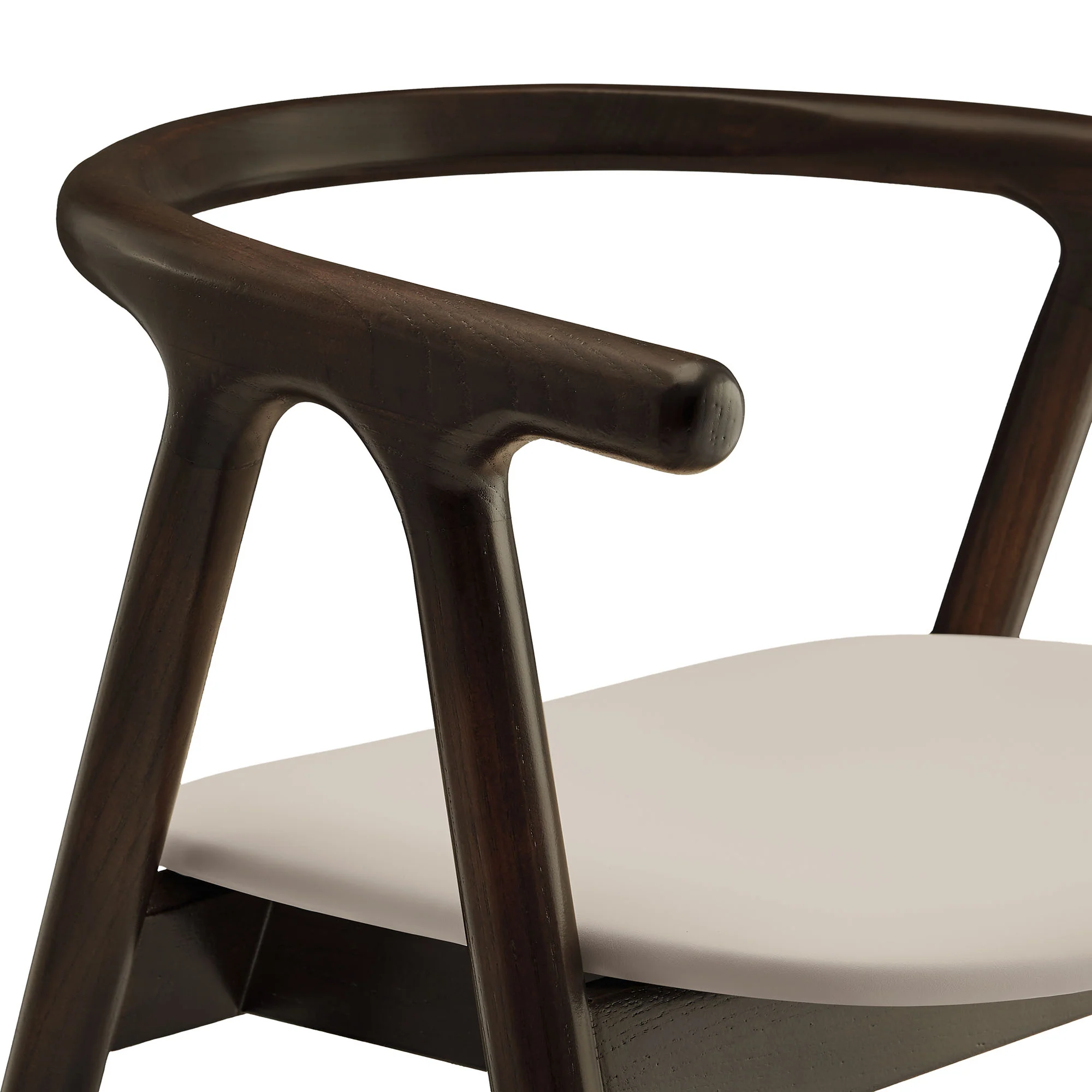 Henry Vegan Leather and Wood Dining Chair by Modway - Image 8