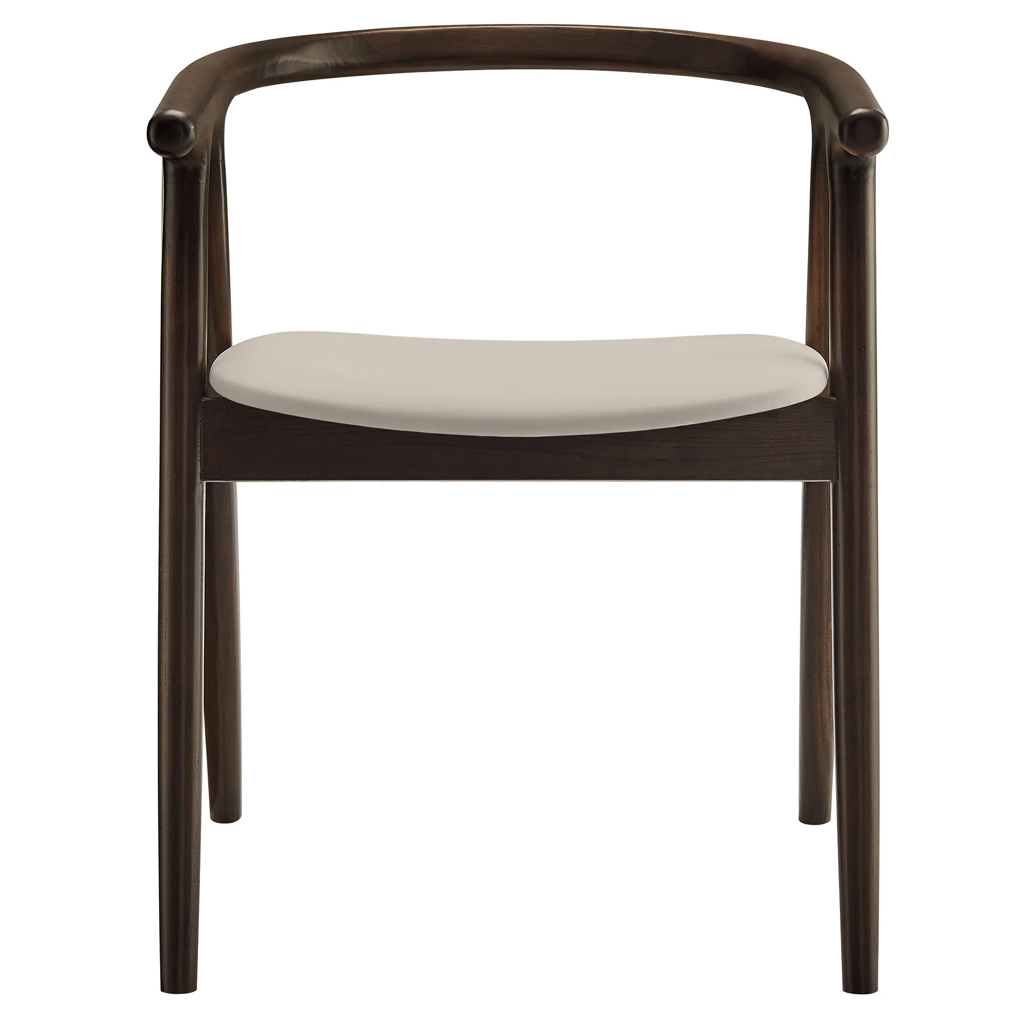 Henry Vegan Leather and Wood Dining Chair by Modway - Image 9