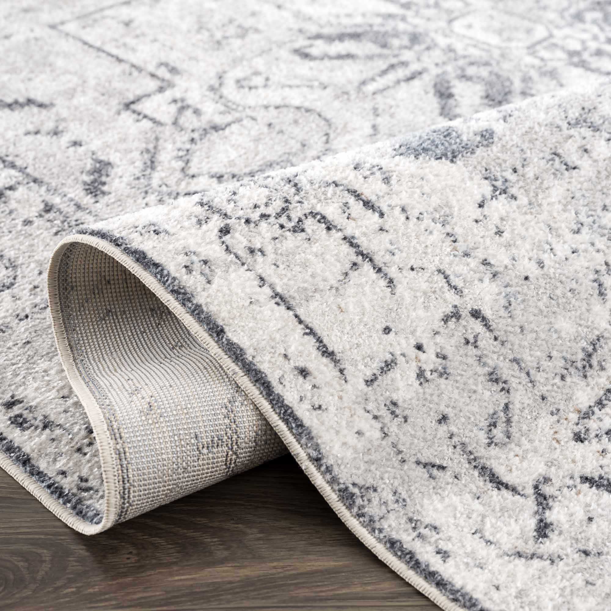 Hera Ivory Boutique Washable Rug - Image 6