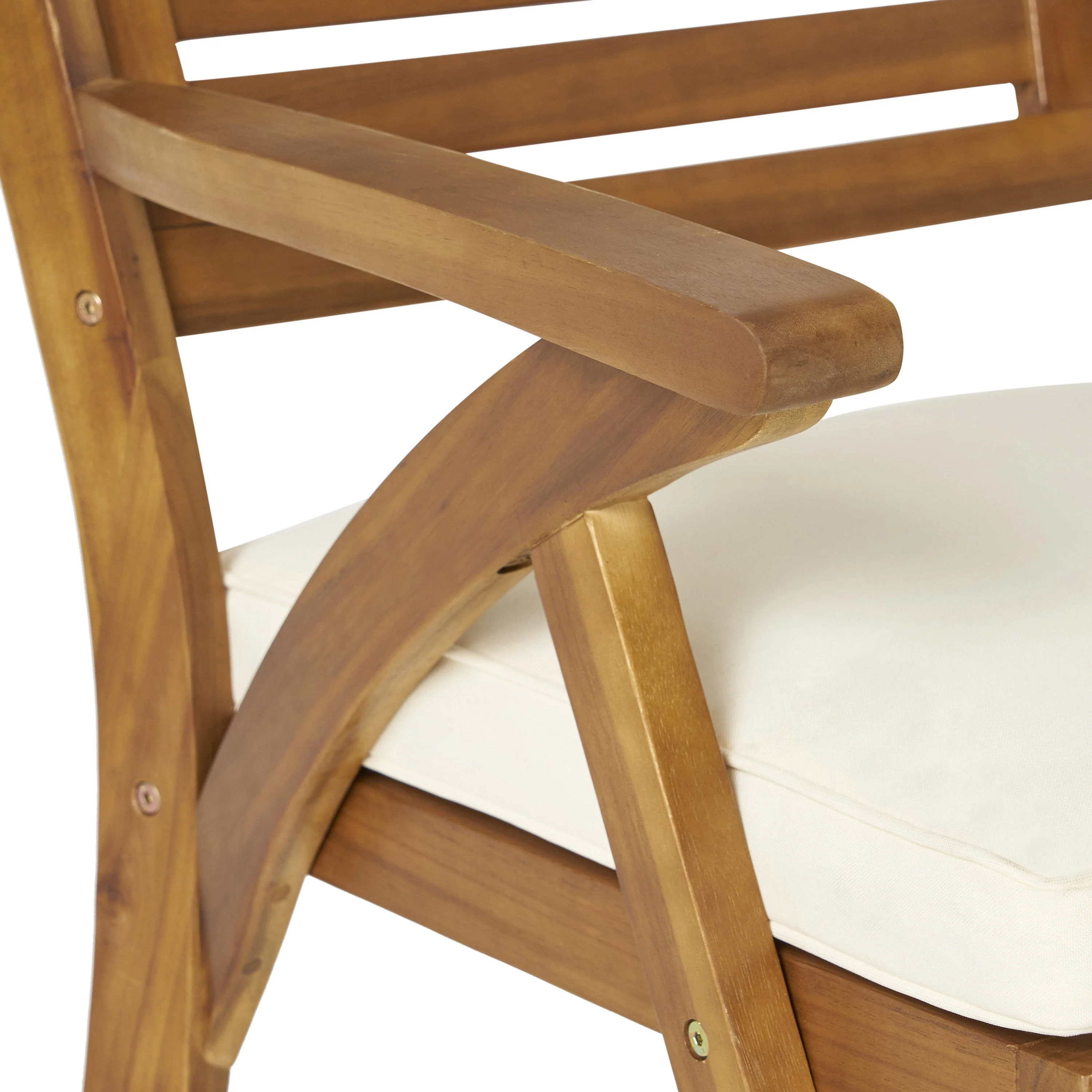 Hermosa 5-Piece Acacia Wood Outdoor Dining Set - Image 13
