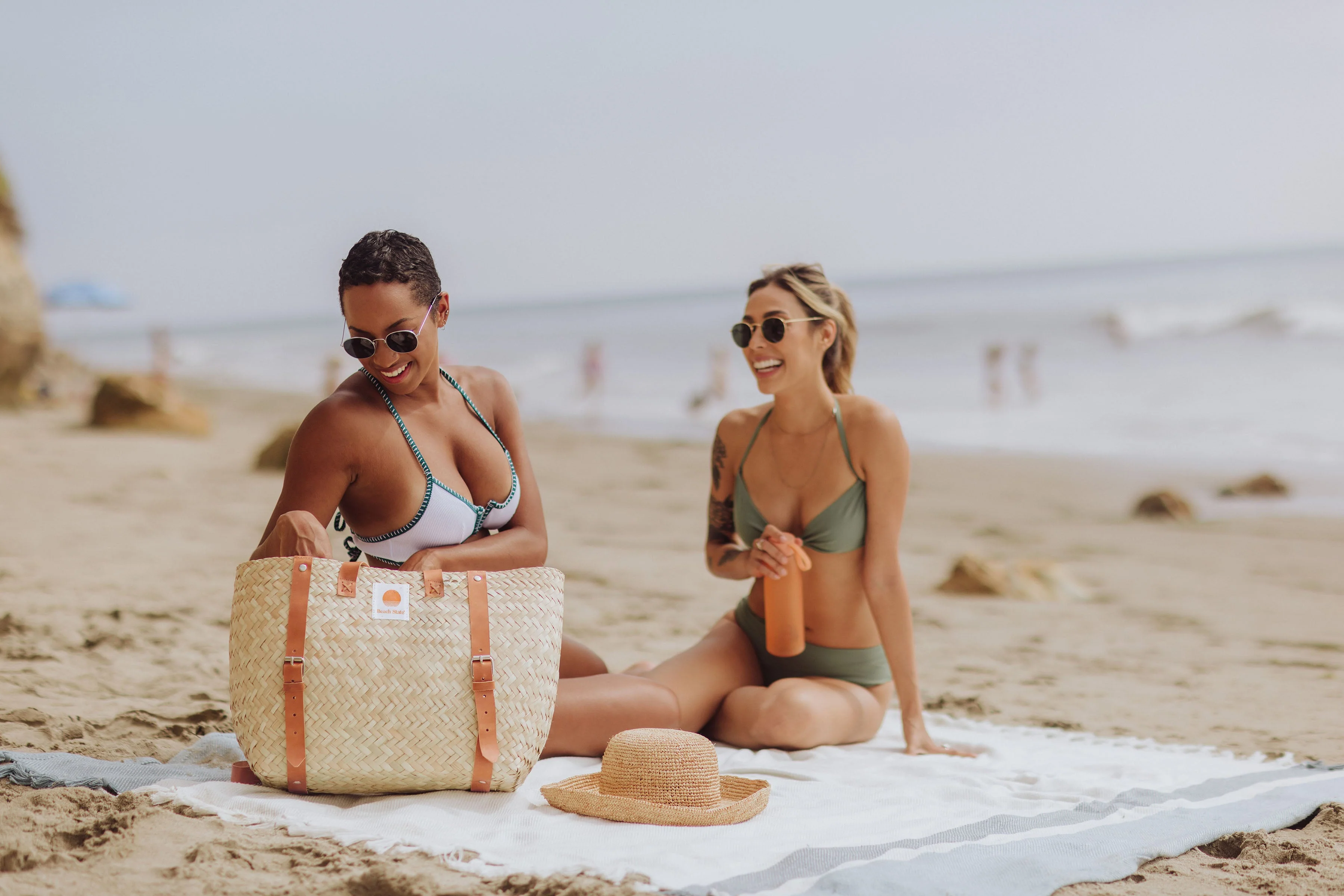 Hermosa Woven Beach Cooler Bag - Image 18