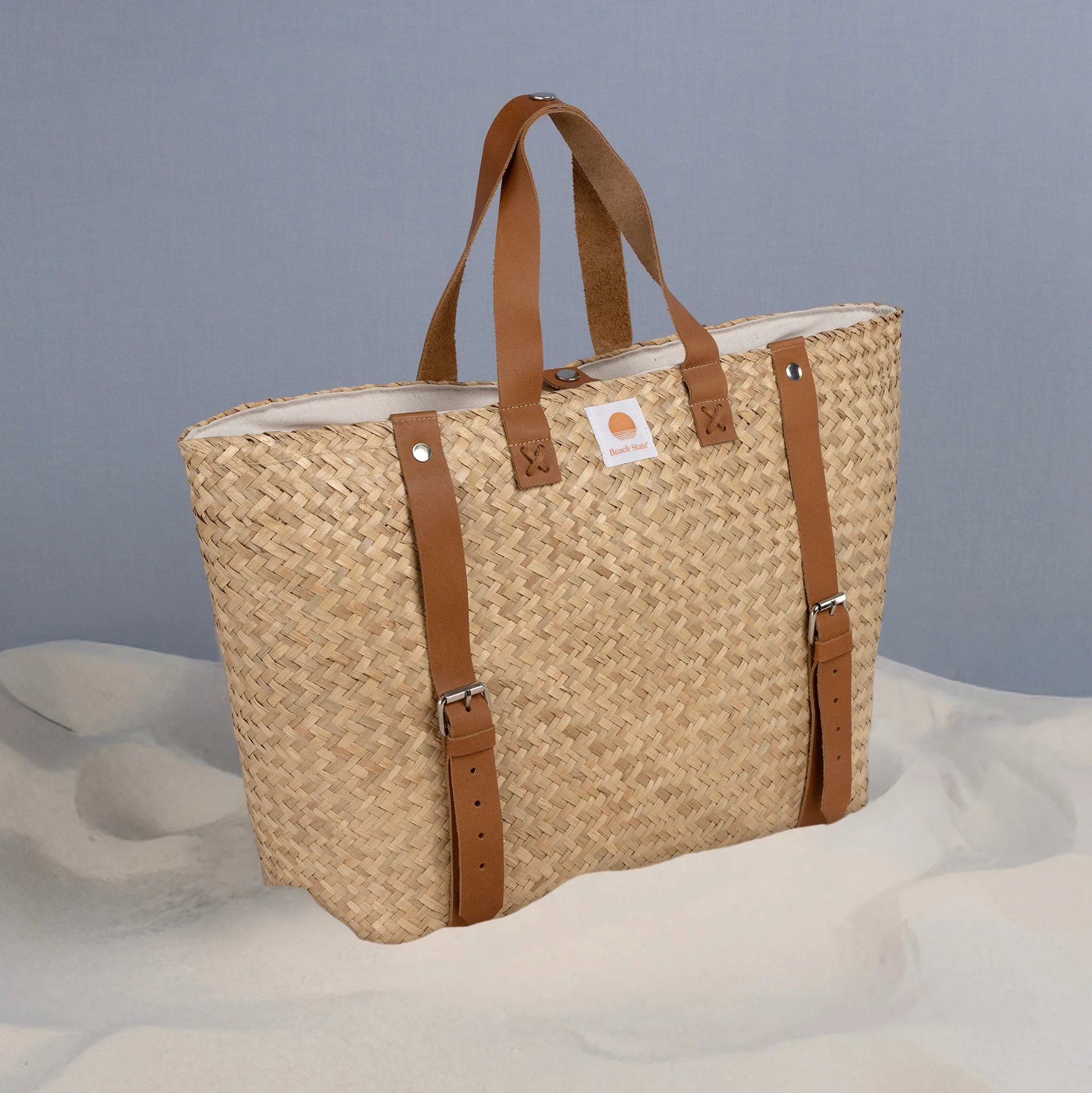 Hermosa Woven Beach Cooler Bag - Image 2