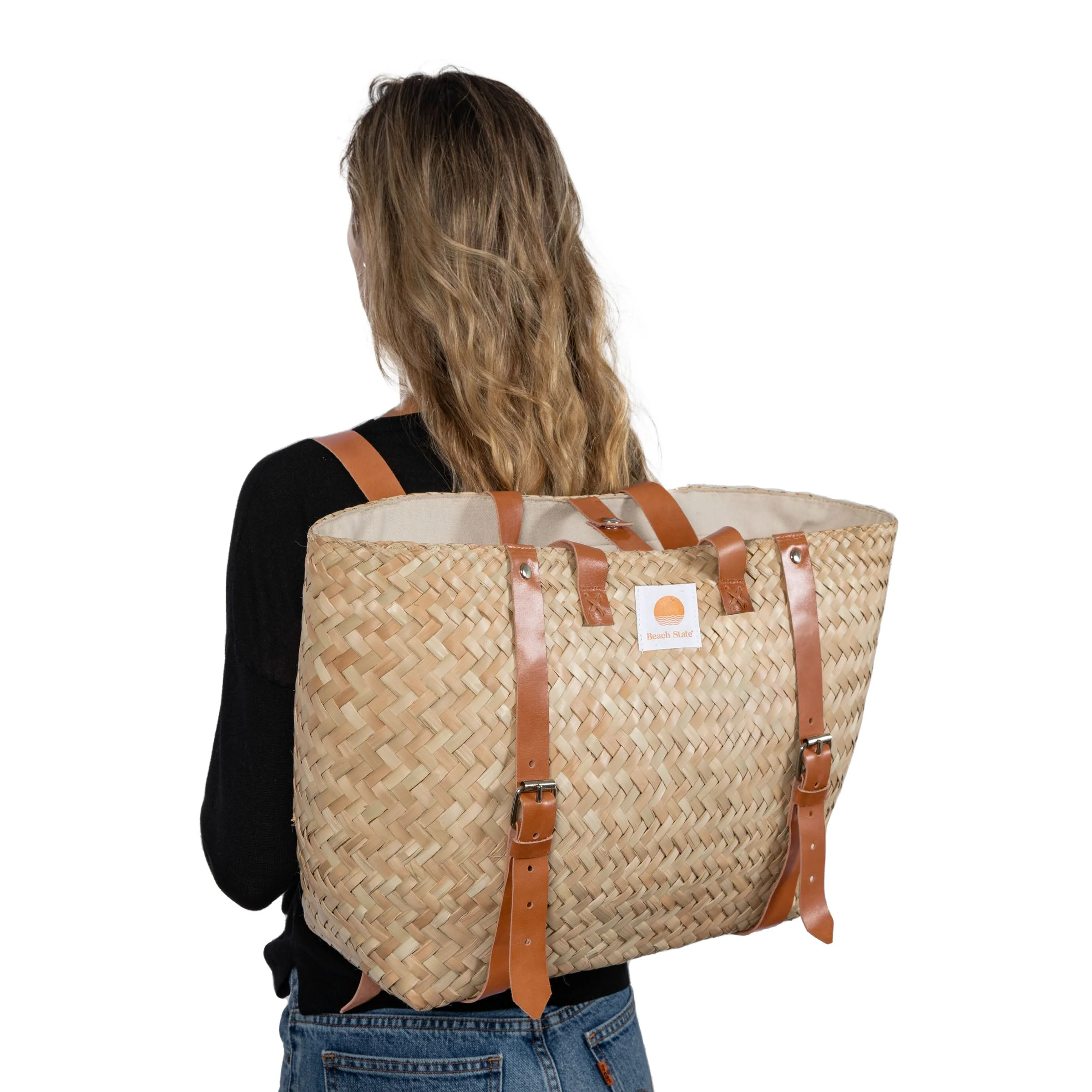 Hermosa Woven Beach Cooler Bag - Image 28