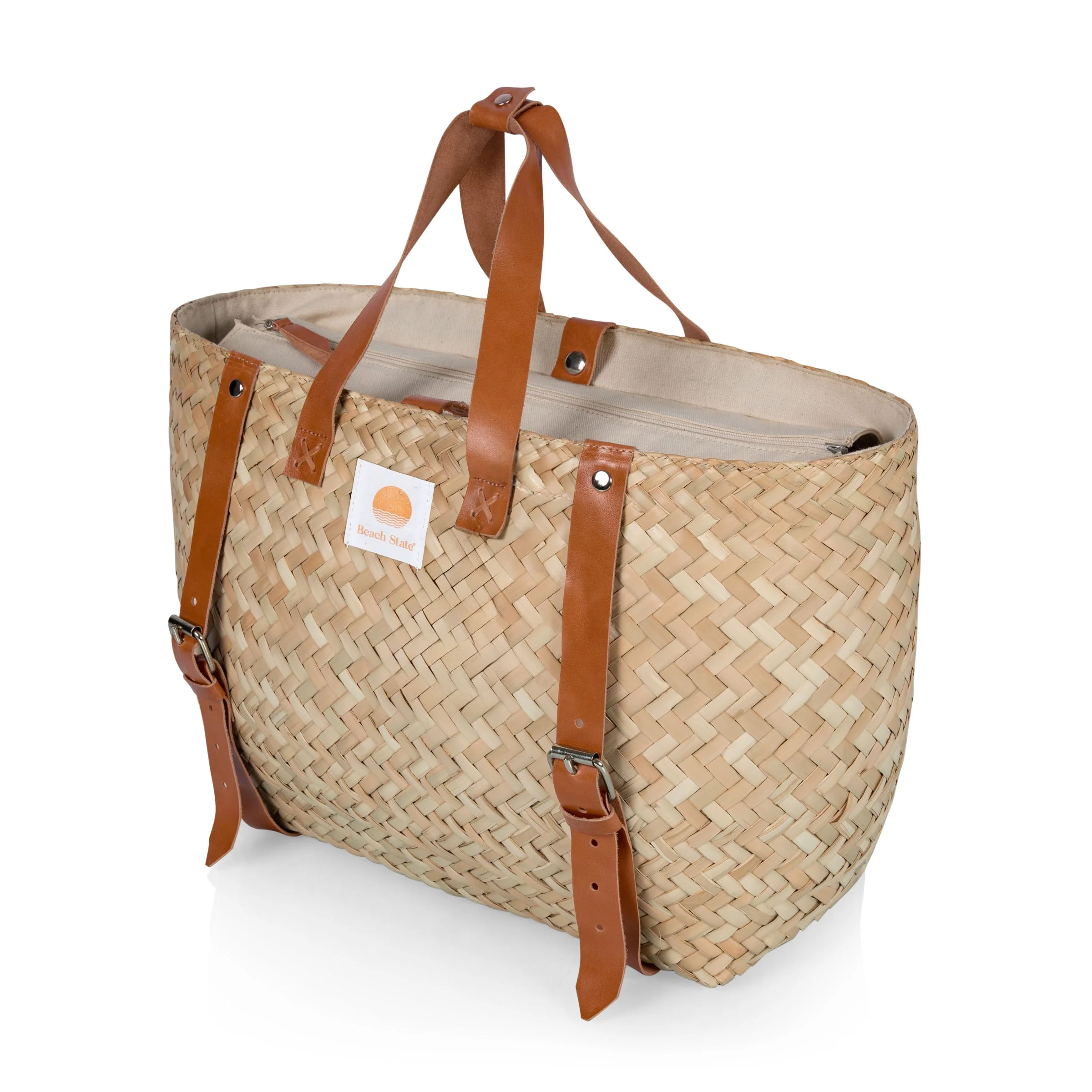 Hermosa Woven Beach Cooler Bag - Image 6