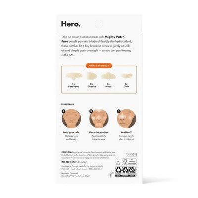 Hero Mighty Patch Face 5ct - Imperfect Box - Image 2